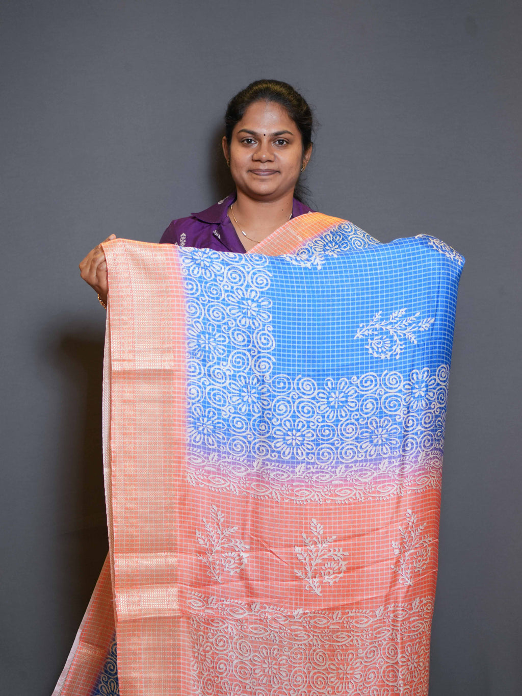 Semi Tussar Sarees Classic Touch / SKU197 – 2