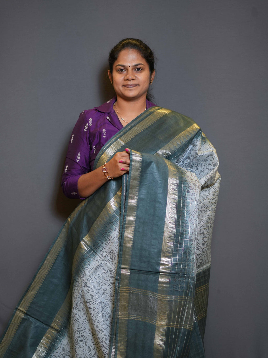 Staple Tussar Sarees Classic Weave / SKU197 – 9