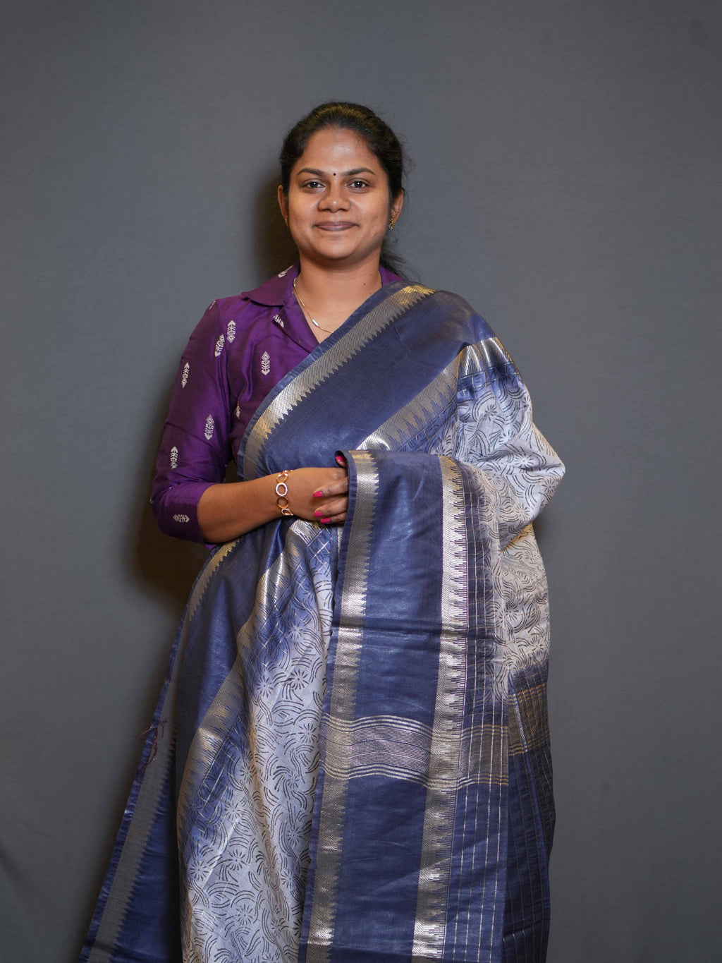 Staple Tussar Sarees Elegant Harmony / SKU197 – 10