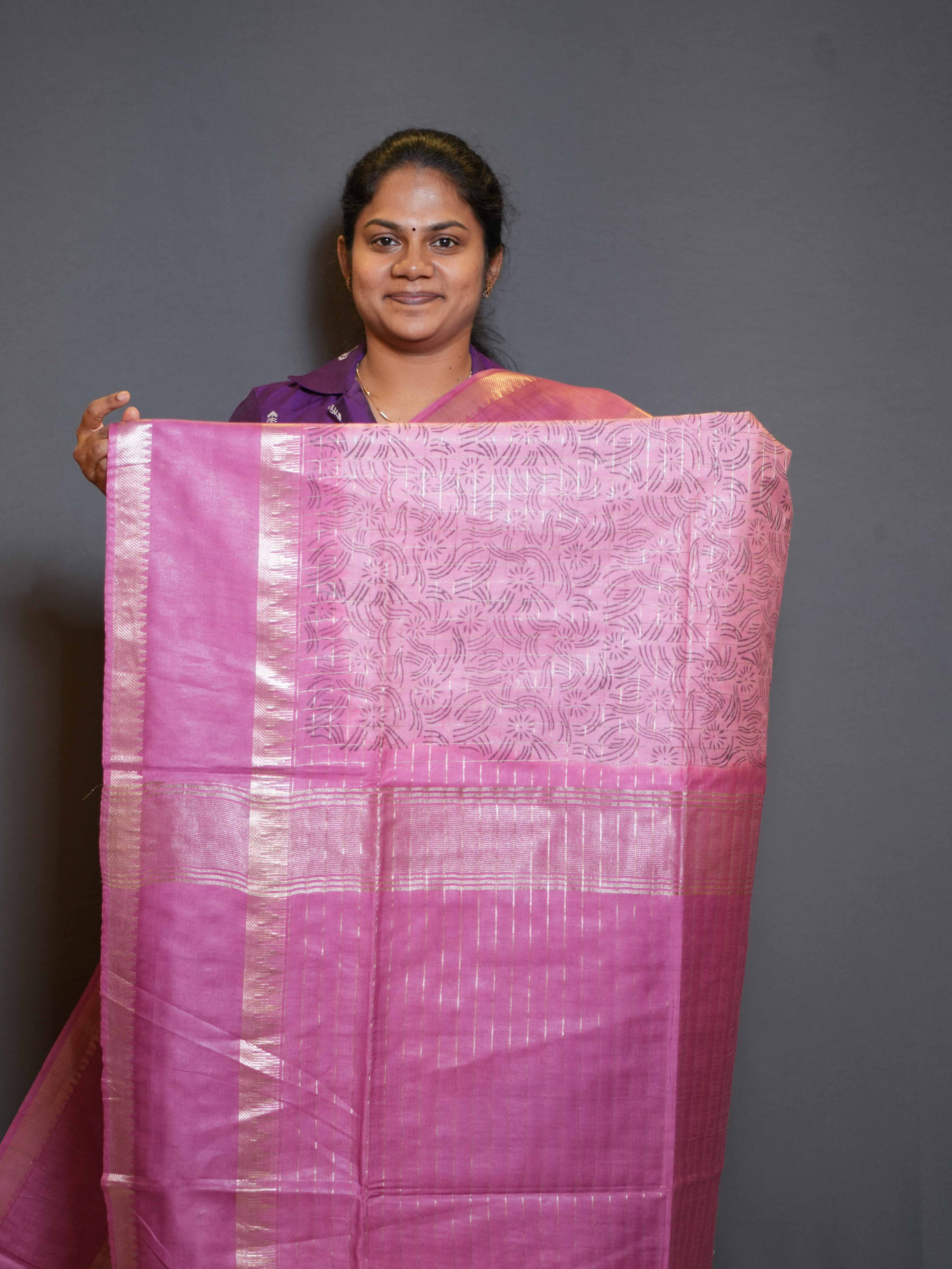 Staple Tussar Sarees Royal Texture / SKU197 – 13