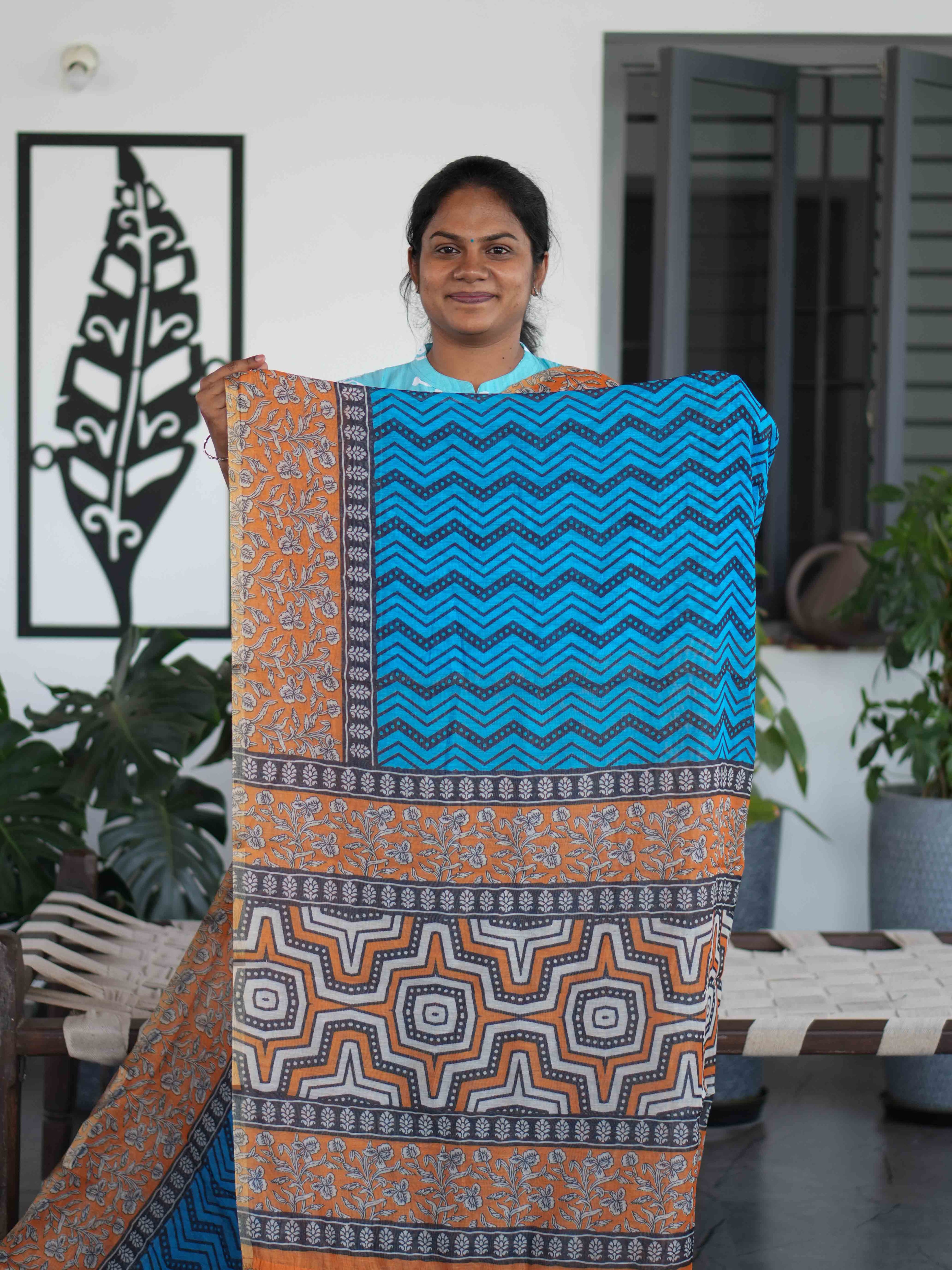 Chanderi Cotton Sarees Classic Grace / SKU202 – 3