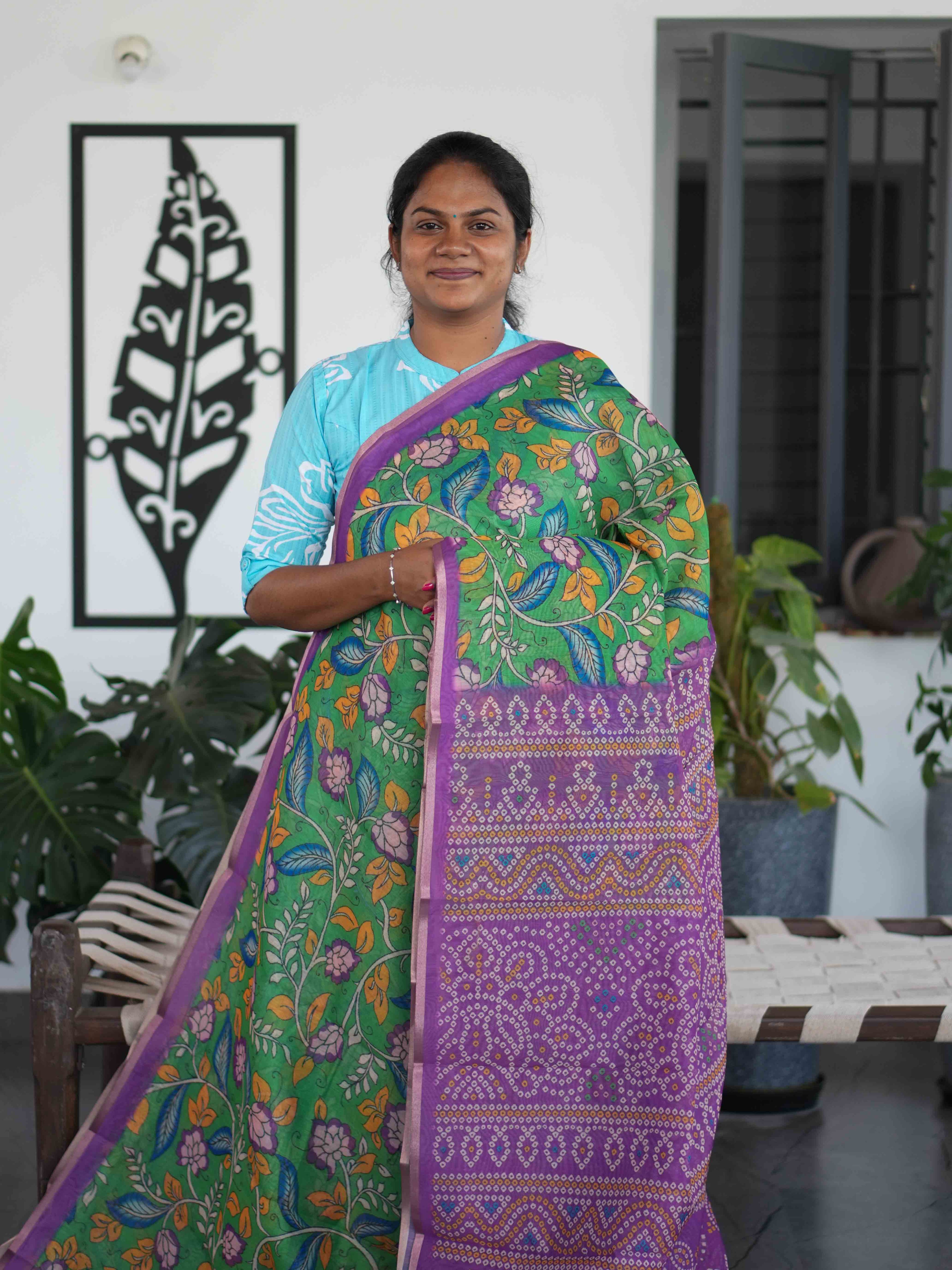 Chanderi Cotton Sarees Classic Heritage / SKU202 – 8