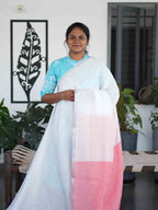 Linen Cotton Sarees Elegant Breeze / SKU202 – 11