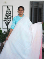 Linen Cotton Sarees Elegant Breeze / SKU202 – 11