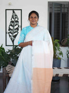 Linen Cotton Sarees Refined Charm / SKU202 – 15
