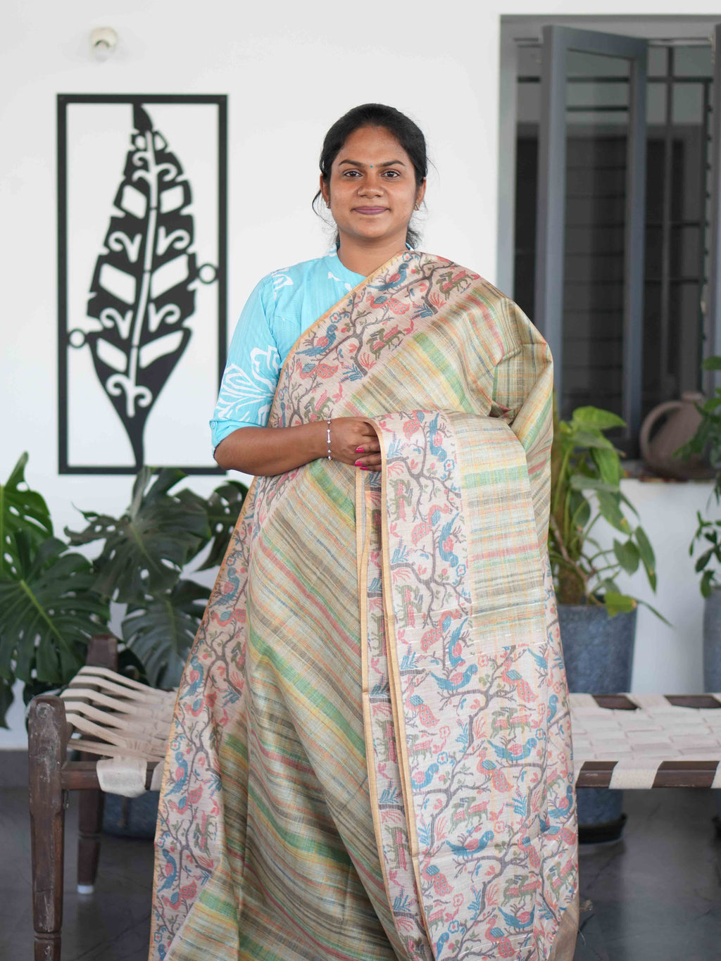 Tissue Bhaswada Sarees Royal Weave / SKU203 – 28