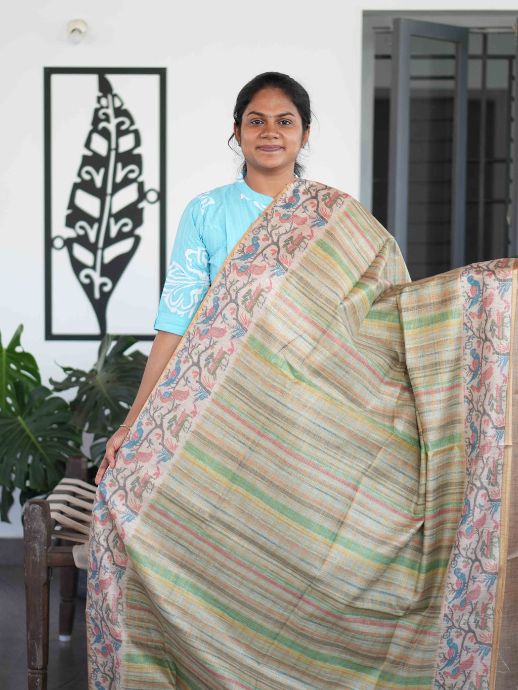 Tissue Bhaswada Sarees Royal Weave / SKU203 – 28