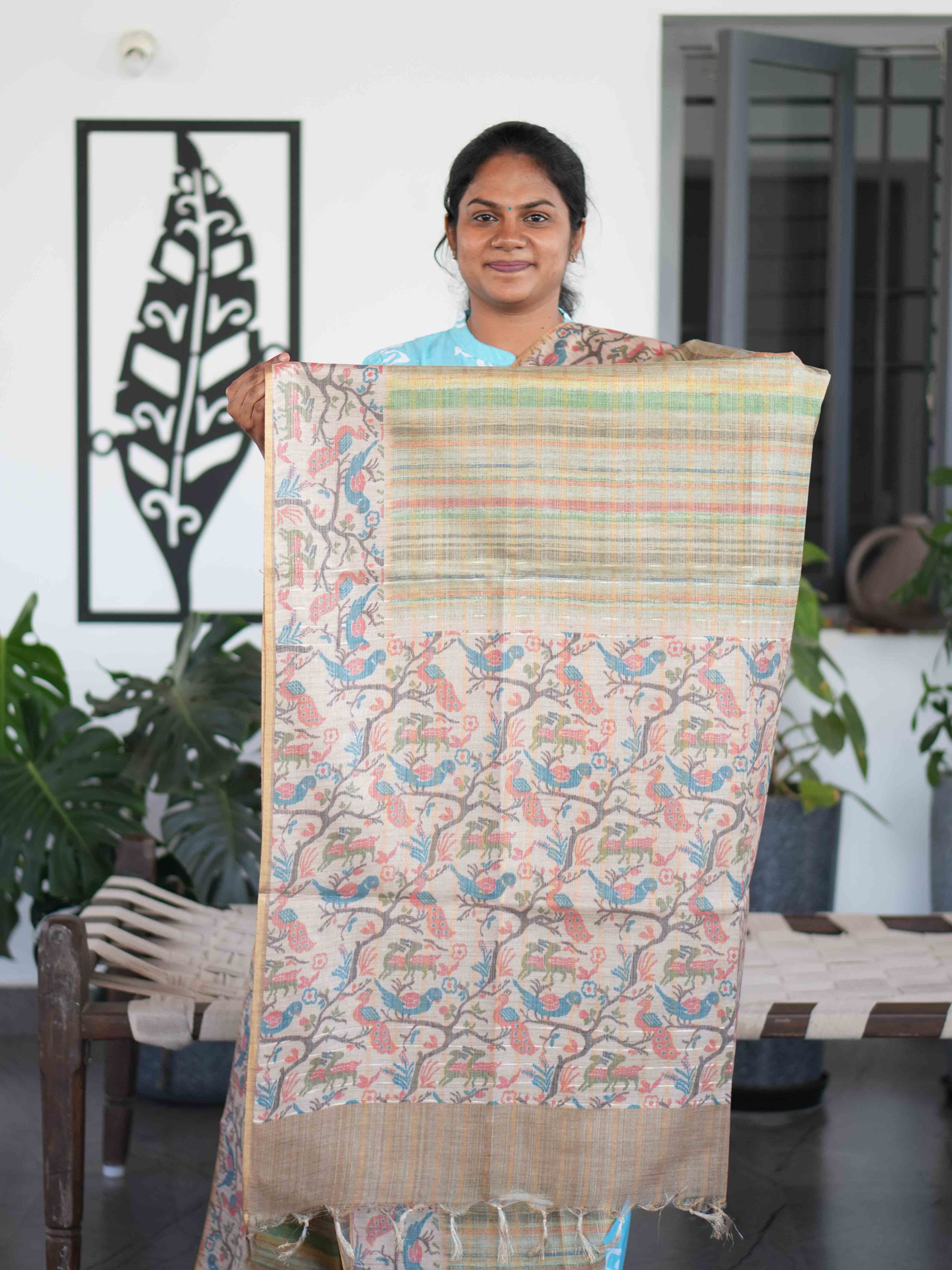 Tissue Bhaswada Sarees Royal Weave / SKU203 – 28
