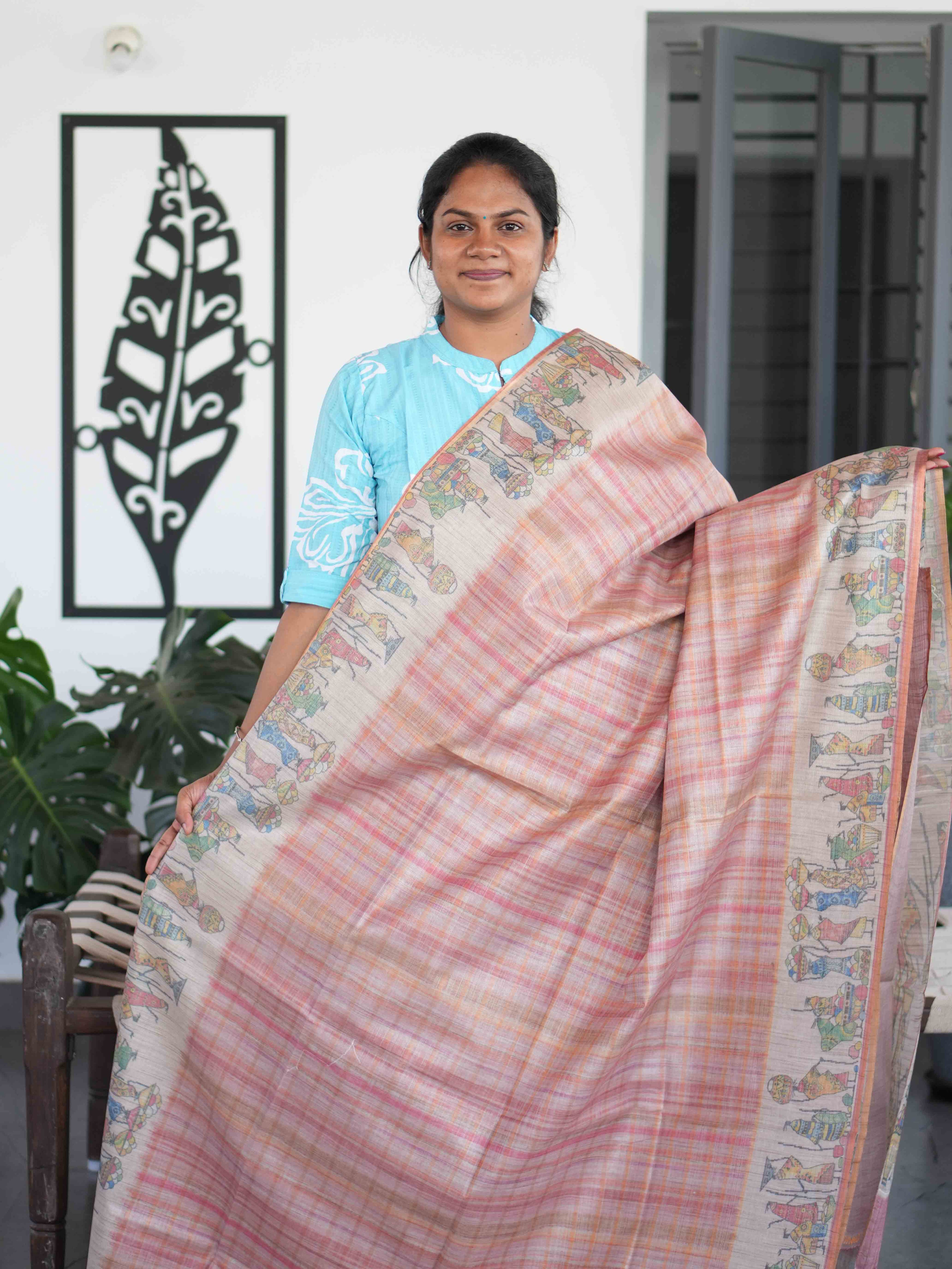 Tissue Bhaswada Sarees Golden Grace / SKU203 – 30