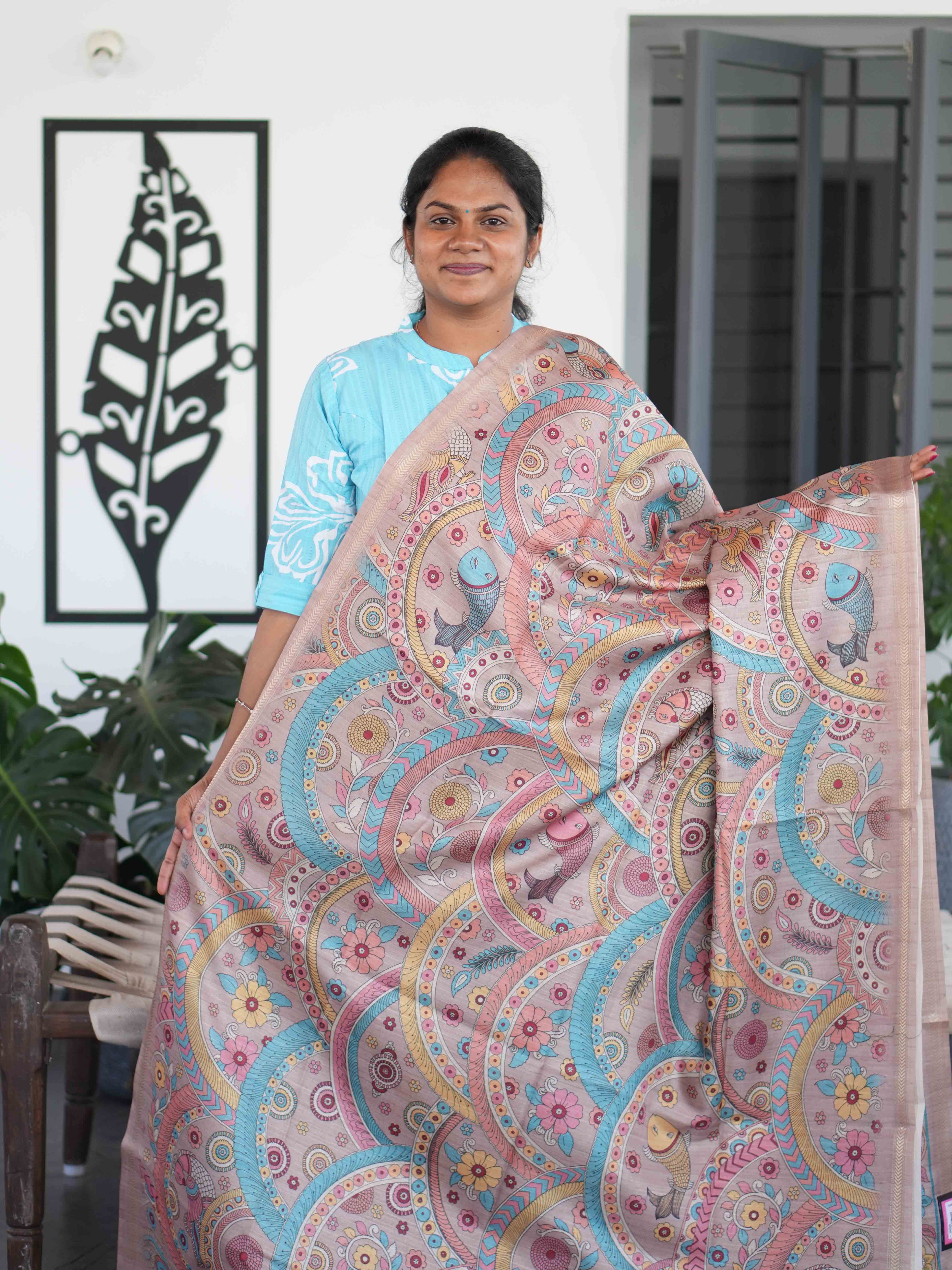 Semi Tussar Sarees Elegant Heritage / SKU203 – 22