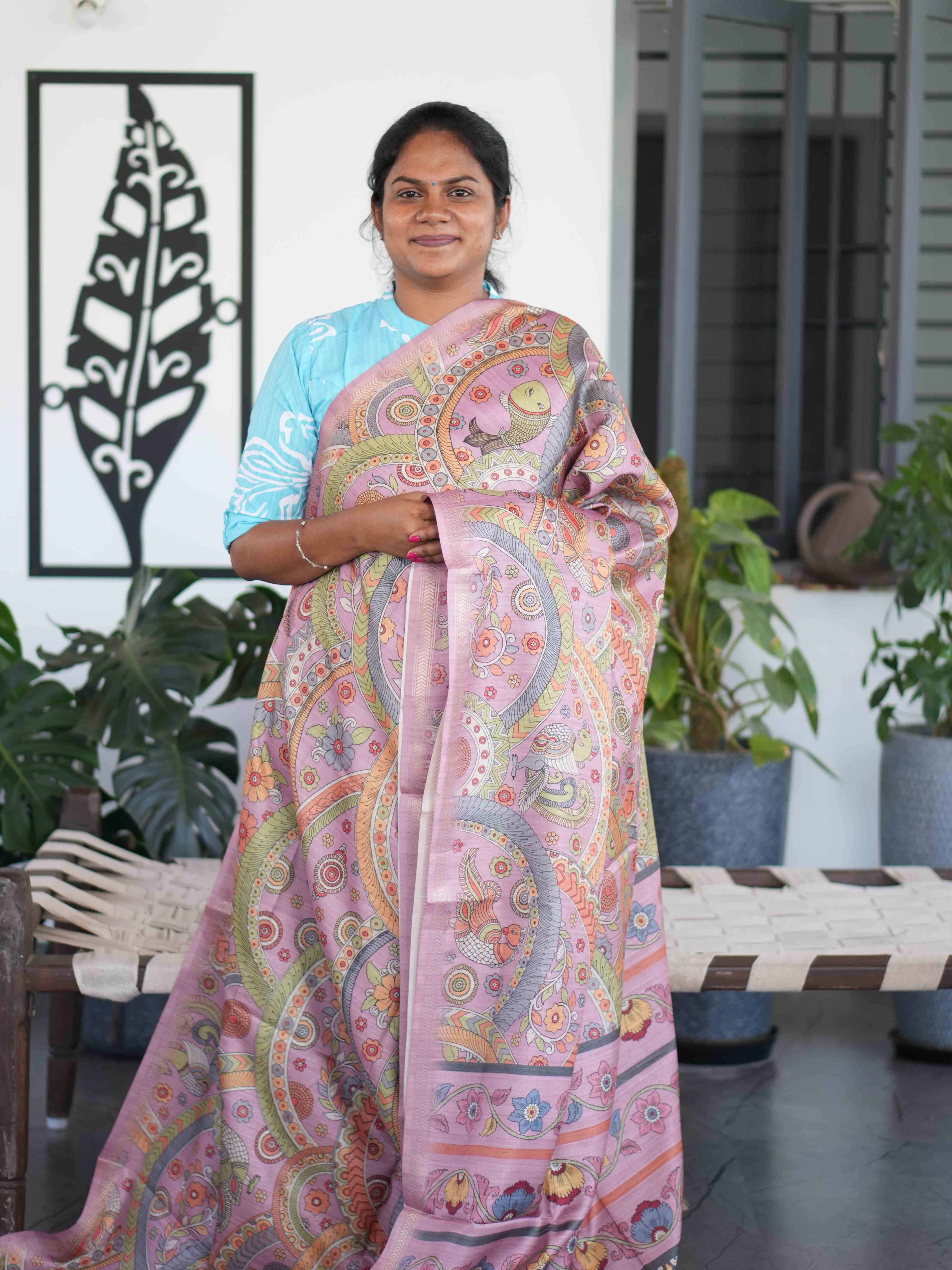 Semi Tussar Sarees Classic Weave / SKU203 – 23