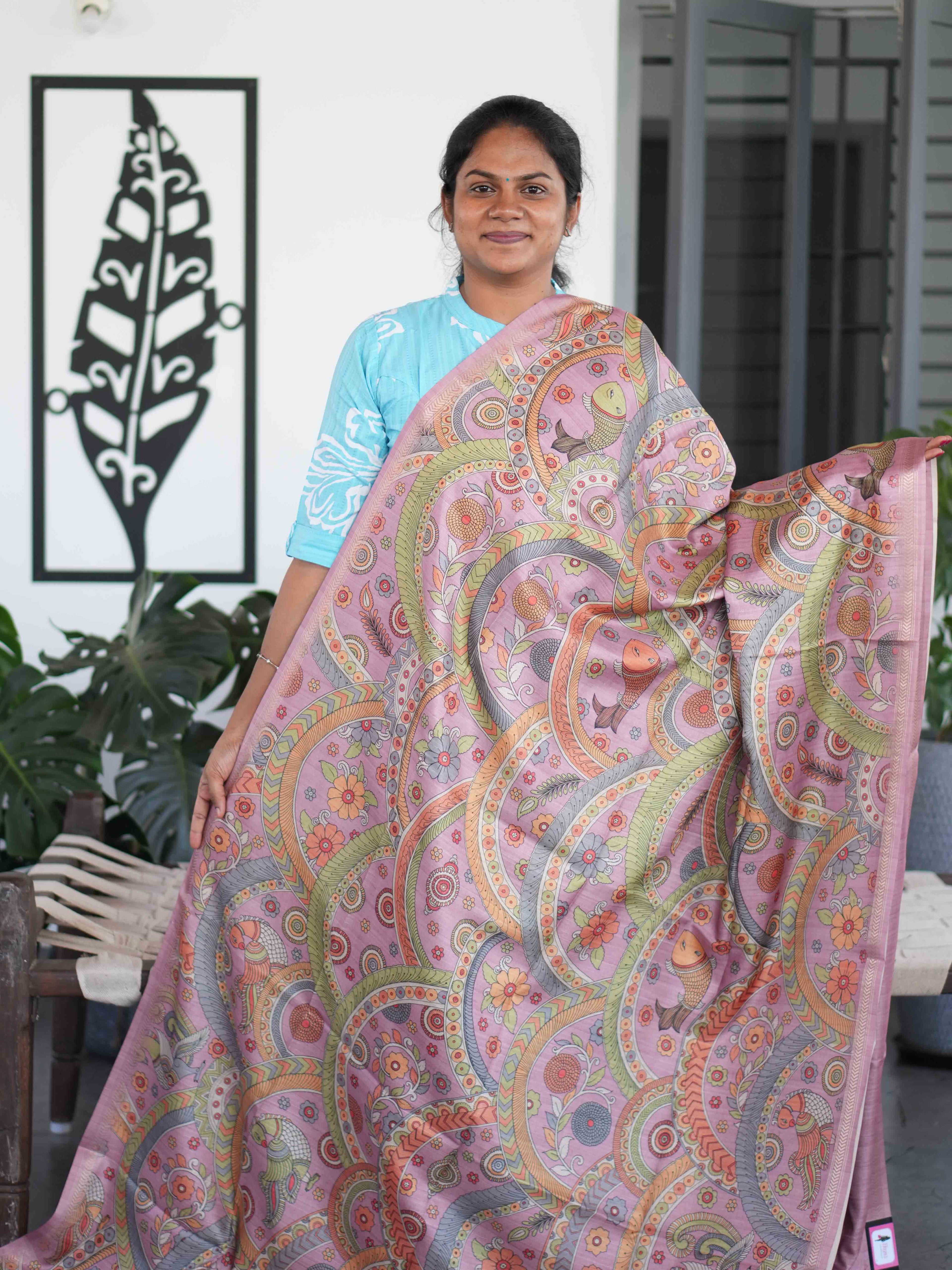 Semi Tussar Sarees Classic Weave / SKU203 – 23