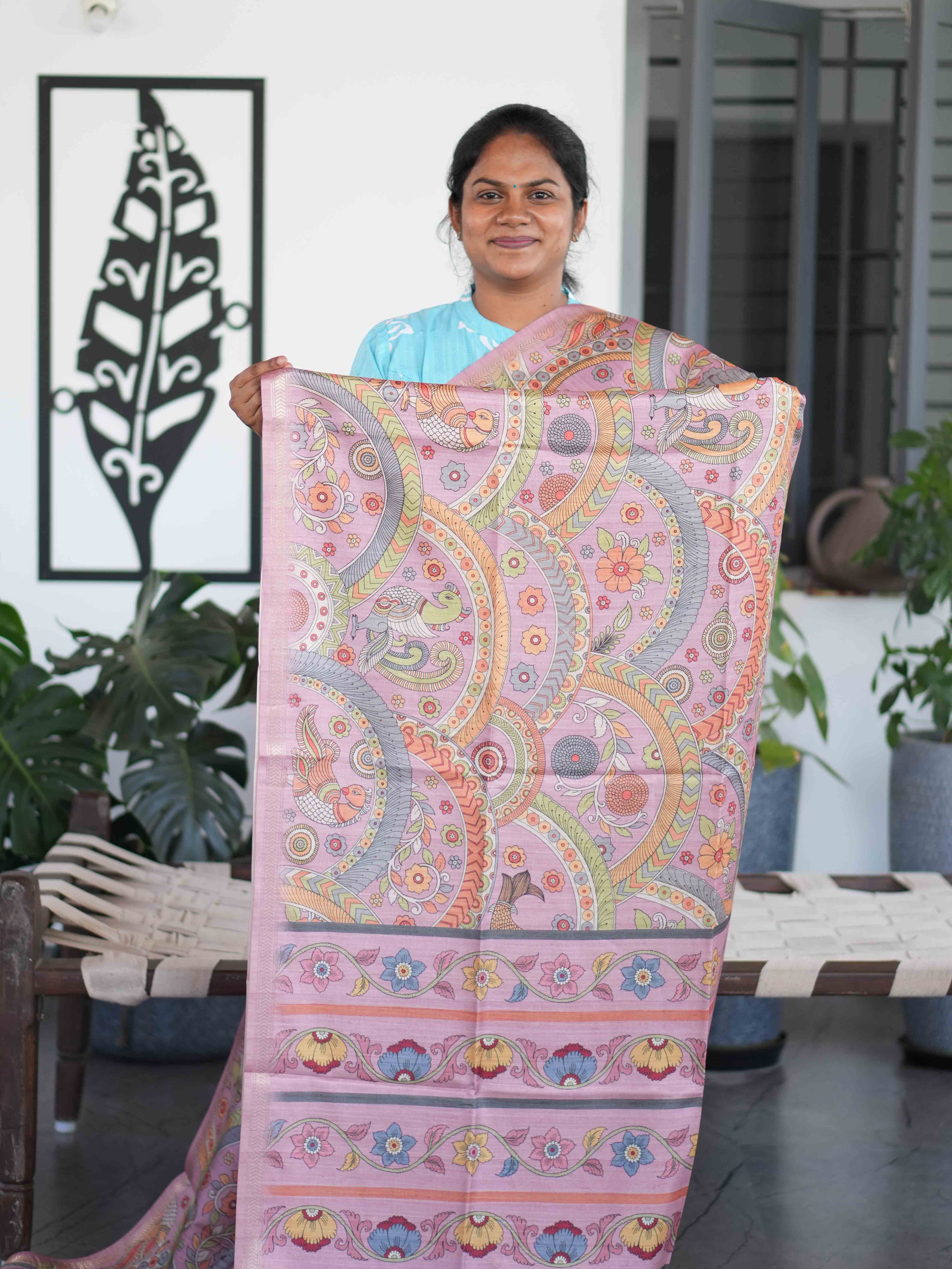 Semi Tussar Sarees Classic Weave / SKU203 – 23