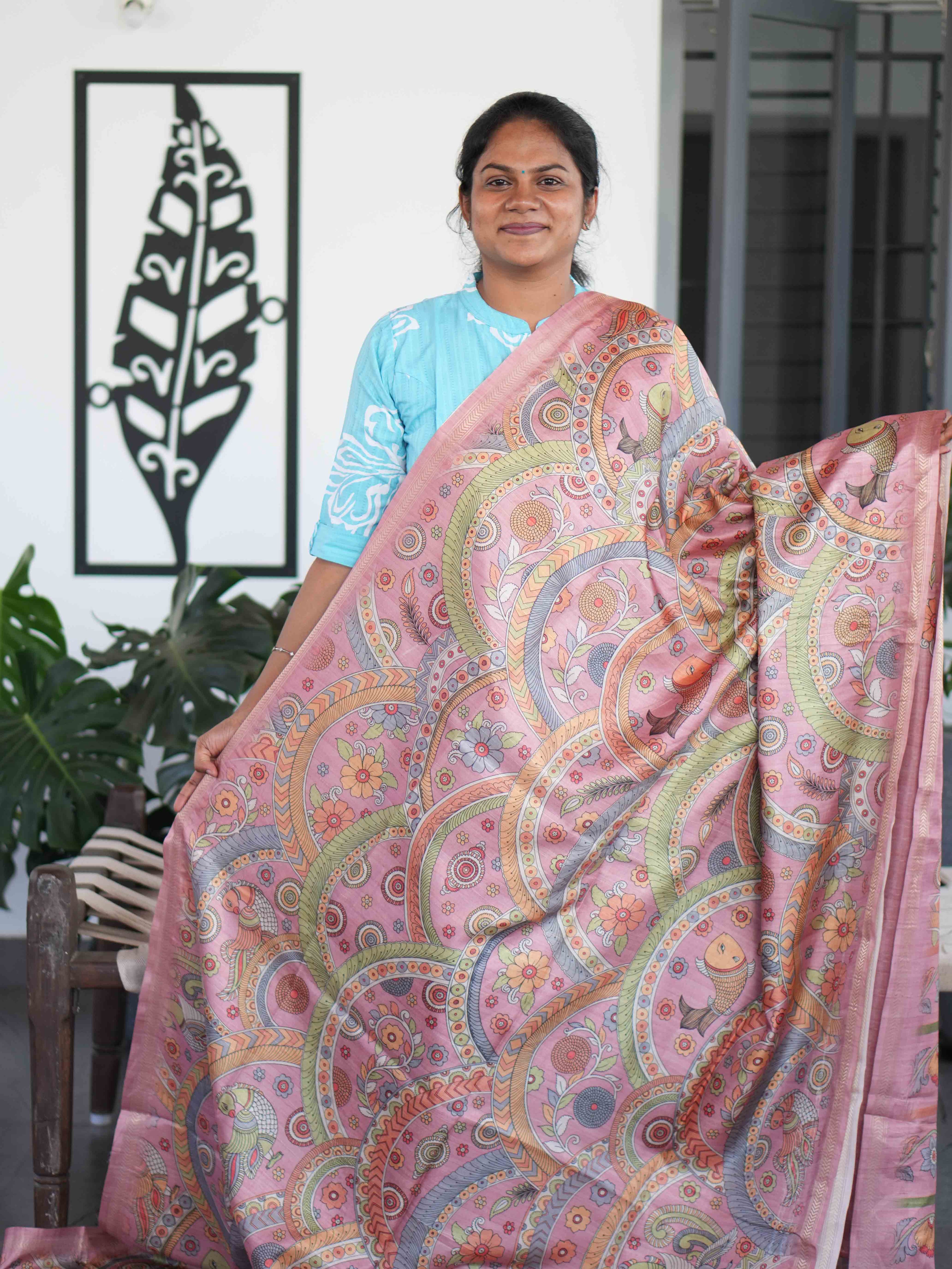 Semi Tussar Sarees Royal Grace / SKU203 – 24