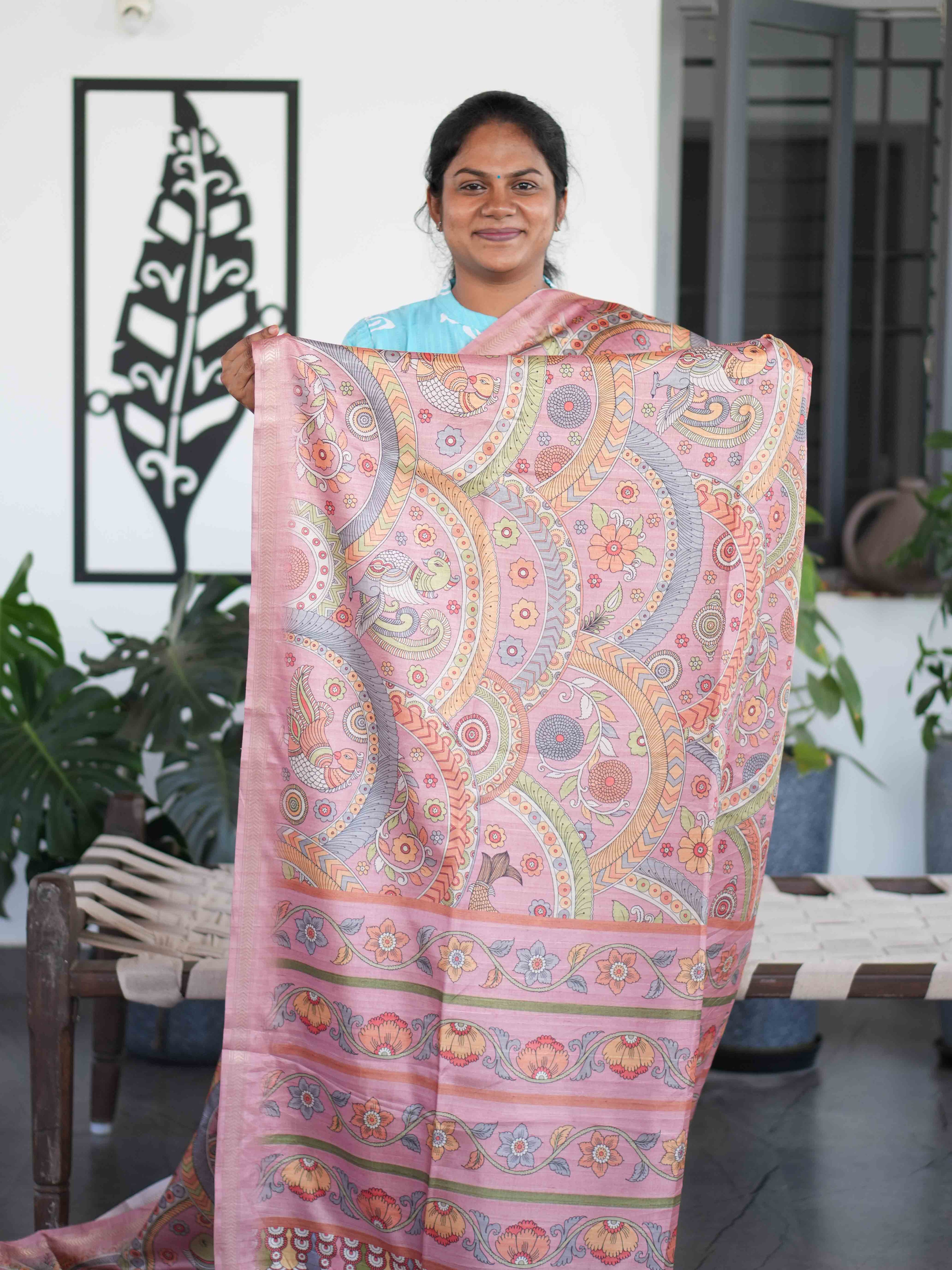 Semi Tussar Sarees Royal Grace / SKU203 – 24