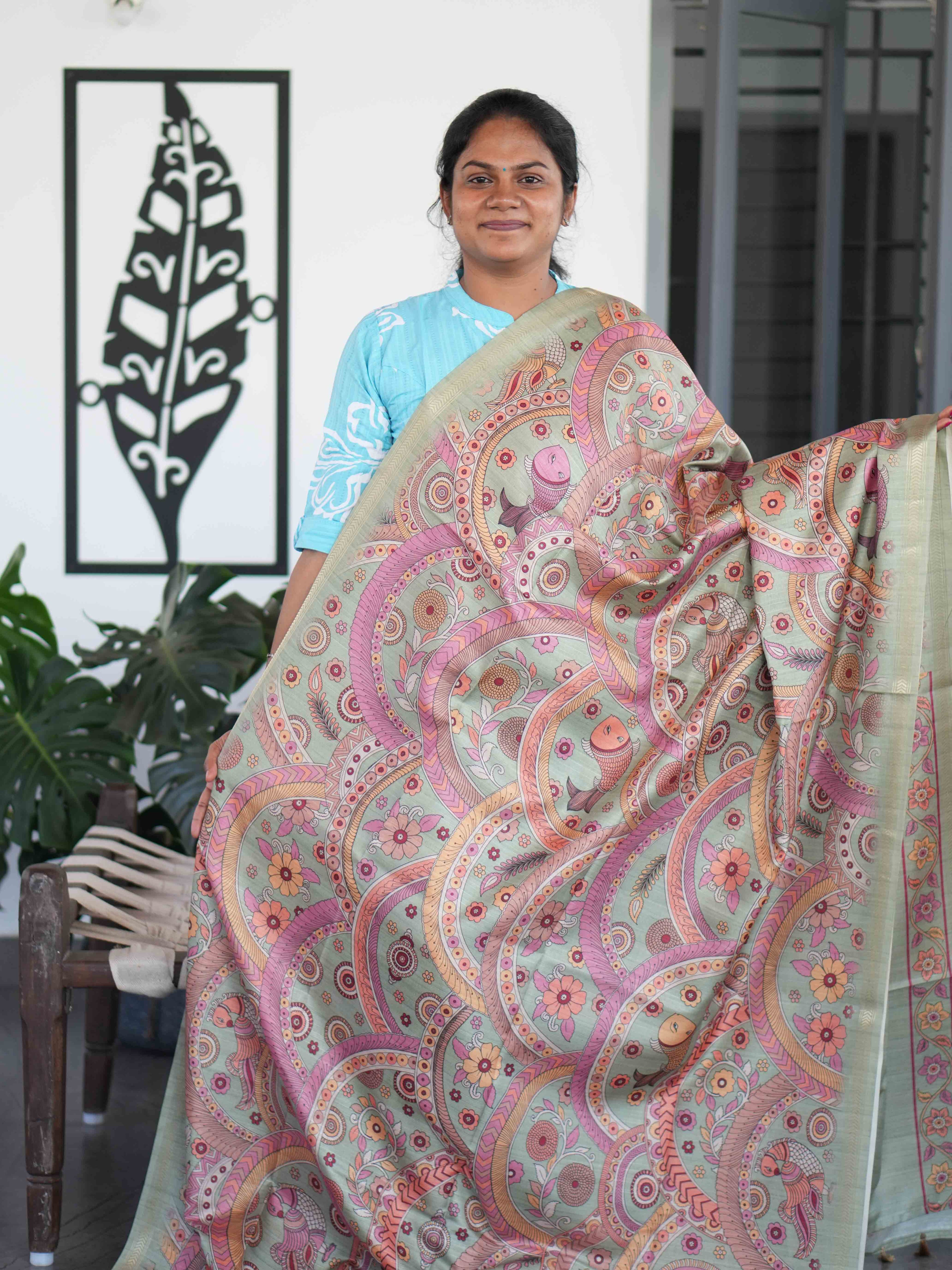 Semi Tussar Sarees Refined Charm / SKU203 – 25