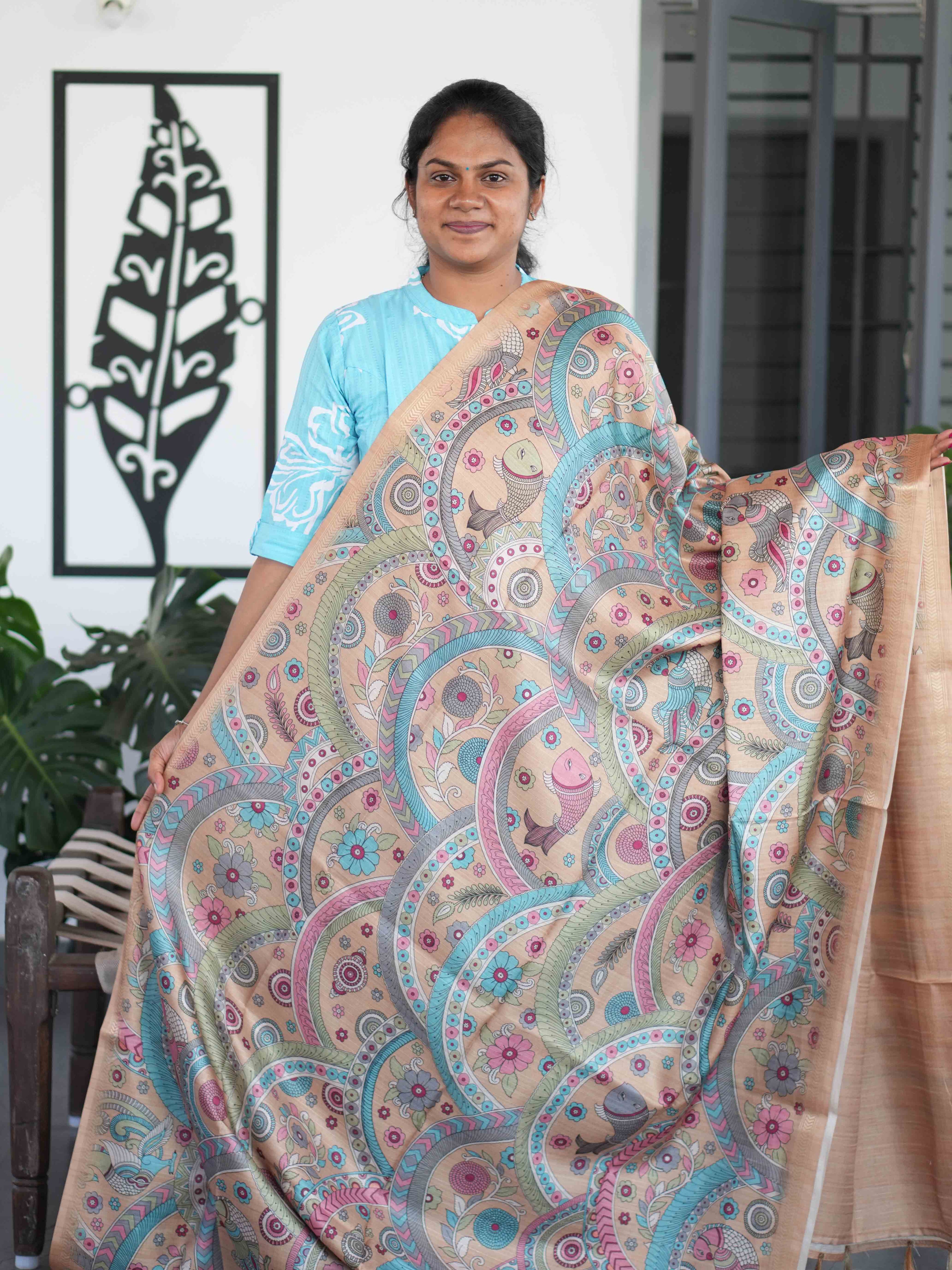 Semi Tussar Sarees Timeless Elegance / SKU203 – 26