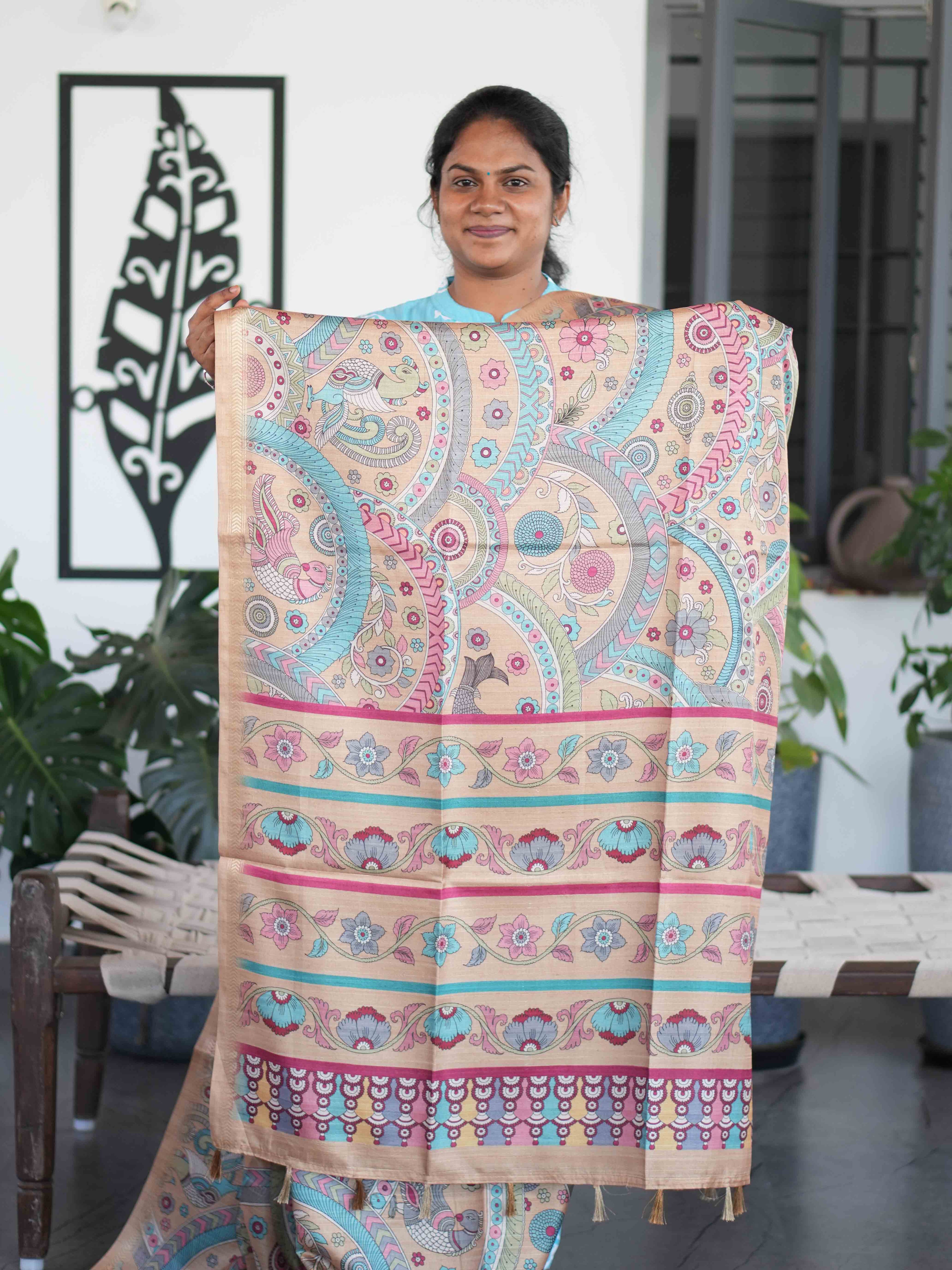 Semi Tussar Sarees Timeless Elegance / SKU203 – 26