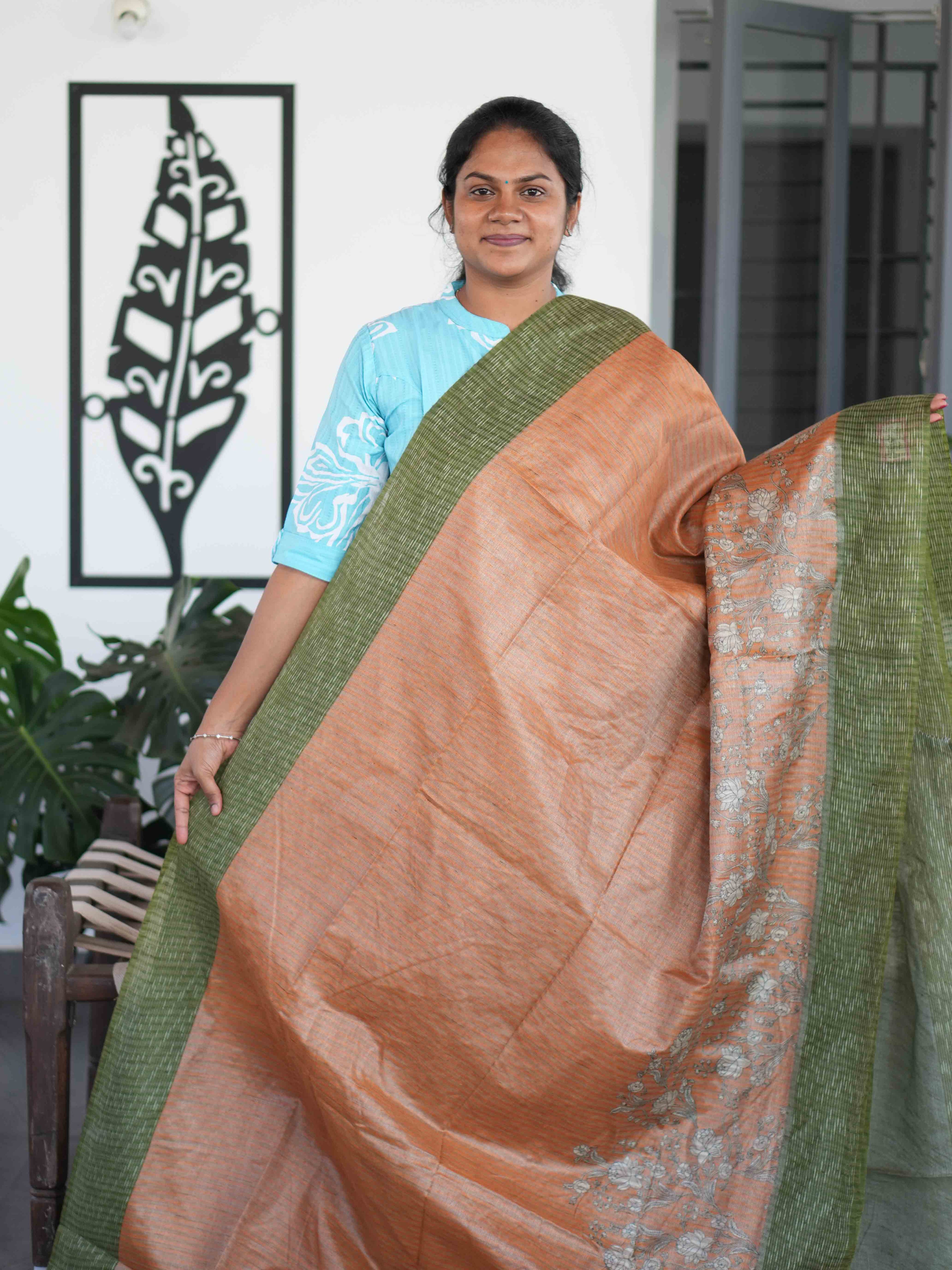 Tissue Bhaswada Sarees Majestic Elegance / SKU203 – 35