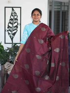 Jute Tussar Sarees Rustic Elegance / SKU203 – 1