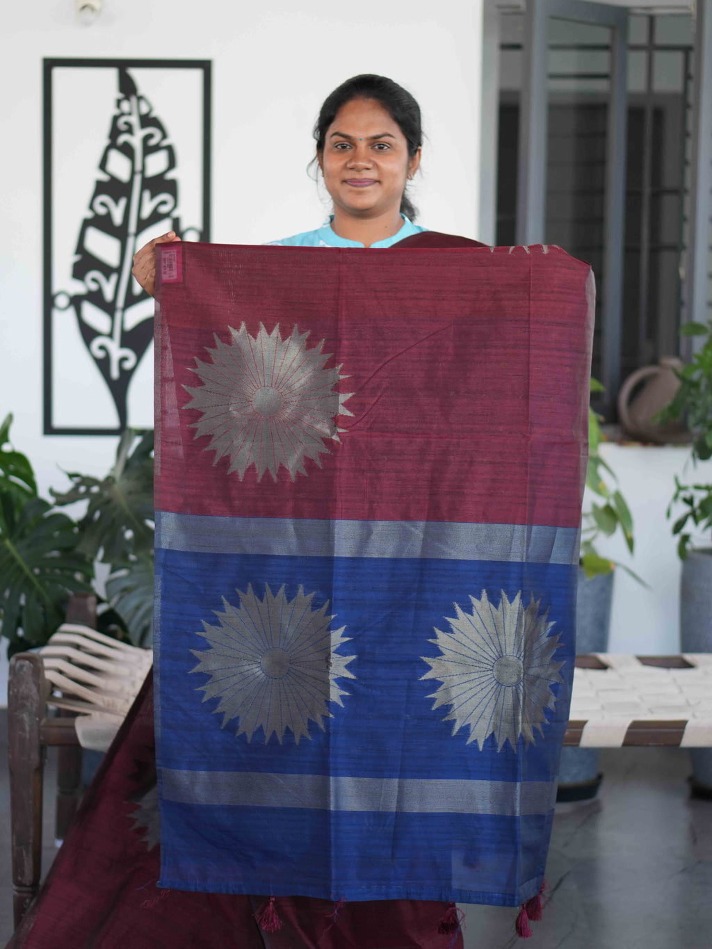 Jute Tussar Sarees Heritage Weave / SKU203 – 2