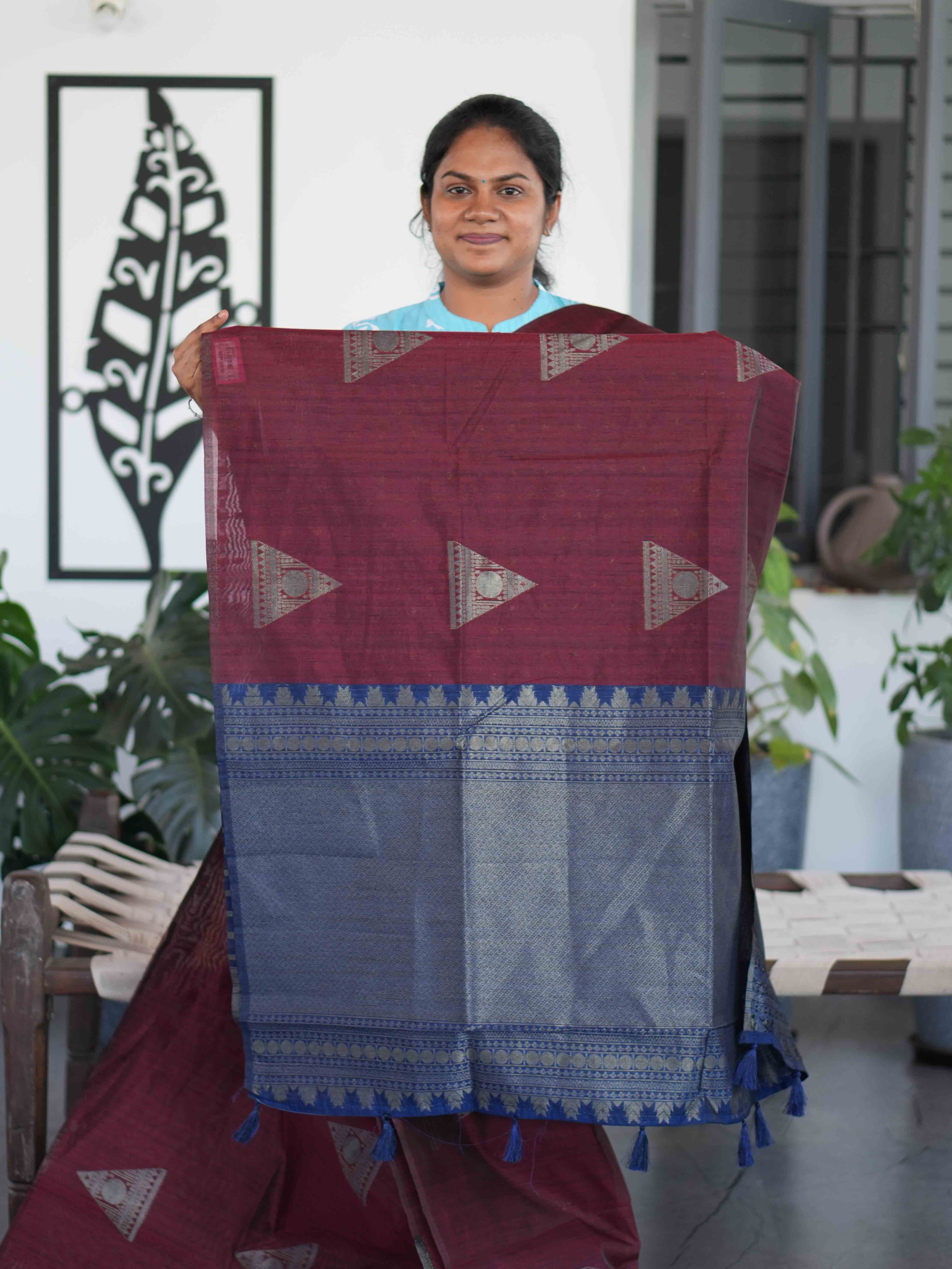 Jute Tussar Sarees Natural Charm / SKU203 – 3