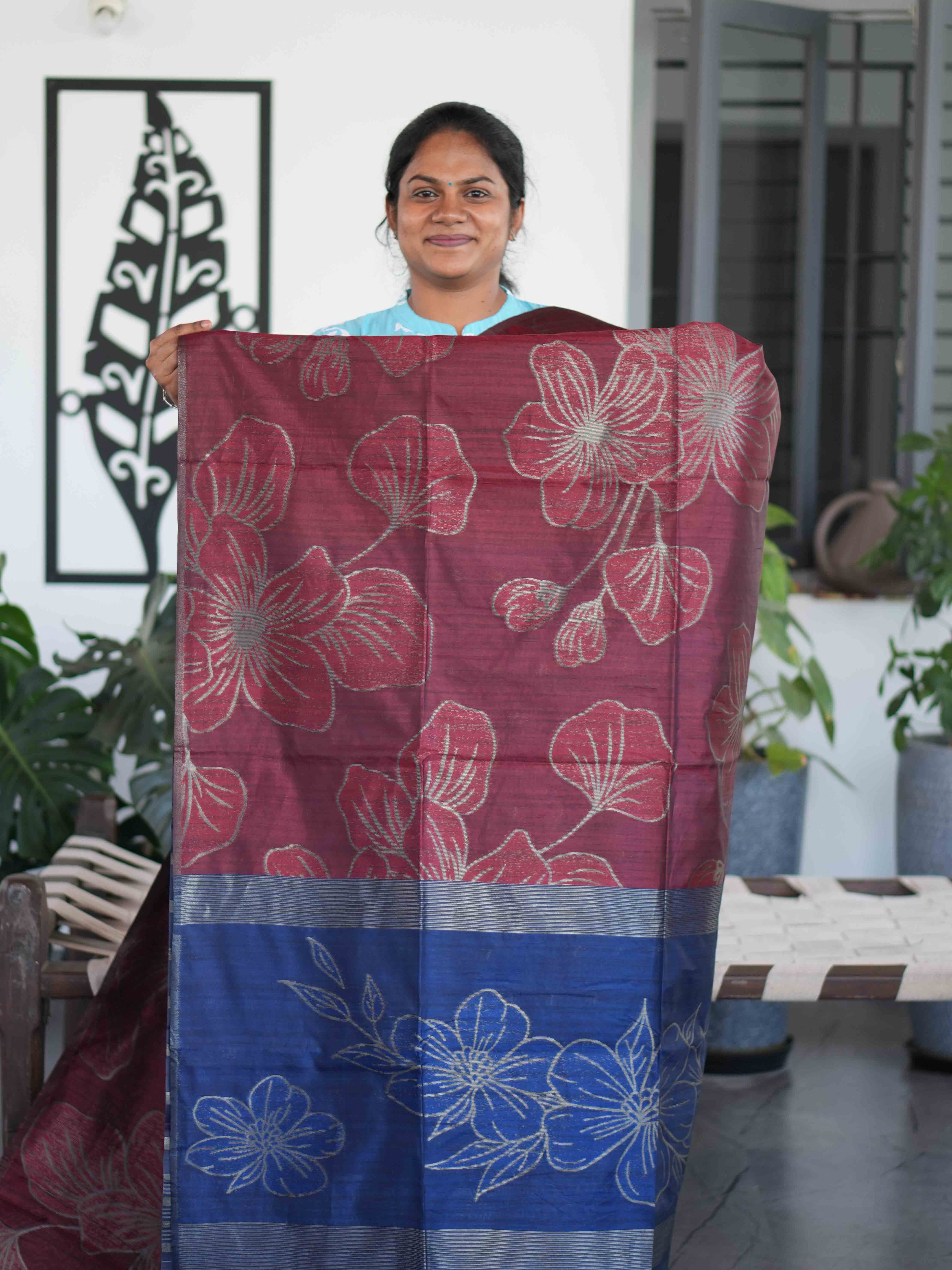 Jute Tussar Sarees Timeless Heritage / SKU203 – 5
