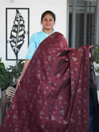Jute Tussar Sarees Elegant Texture / SKU203 – 6