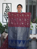Jute Tussar Sarees Elegant Texture / SKU203 – 6