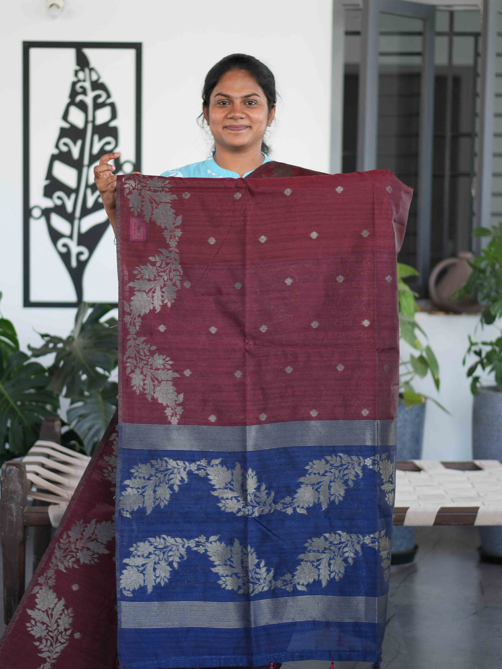 Jute Tussar Sarees Royal Heritage / SKU203 – 21