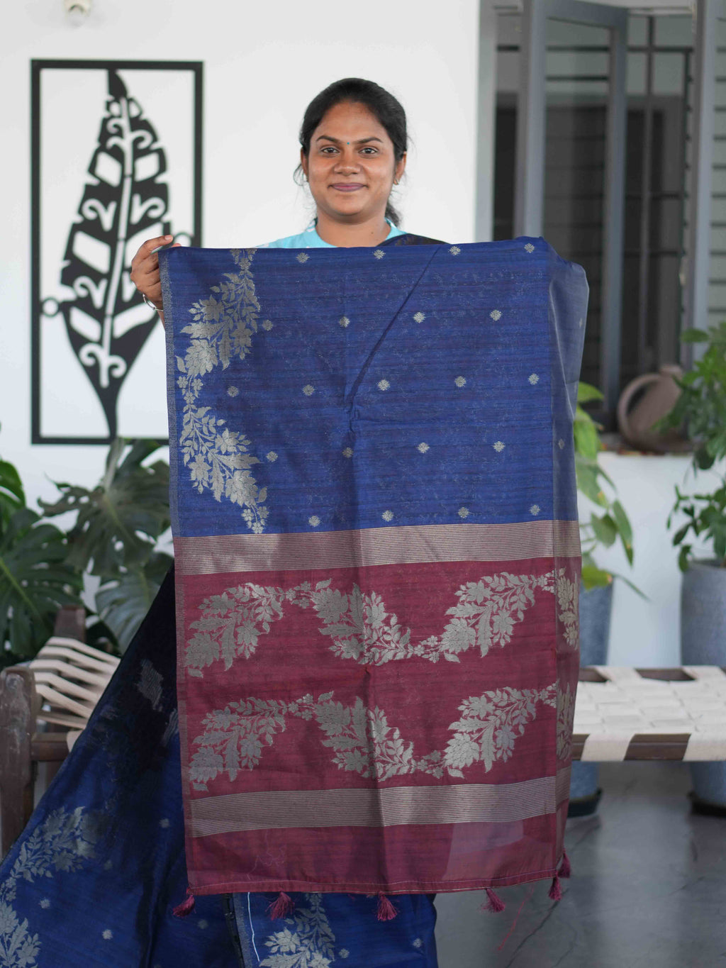Jute Tussar Sarees Vintage Grace / SKU203 – 17