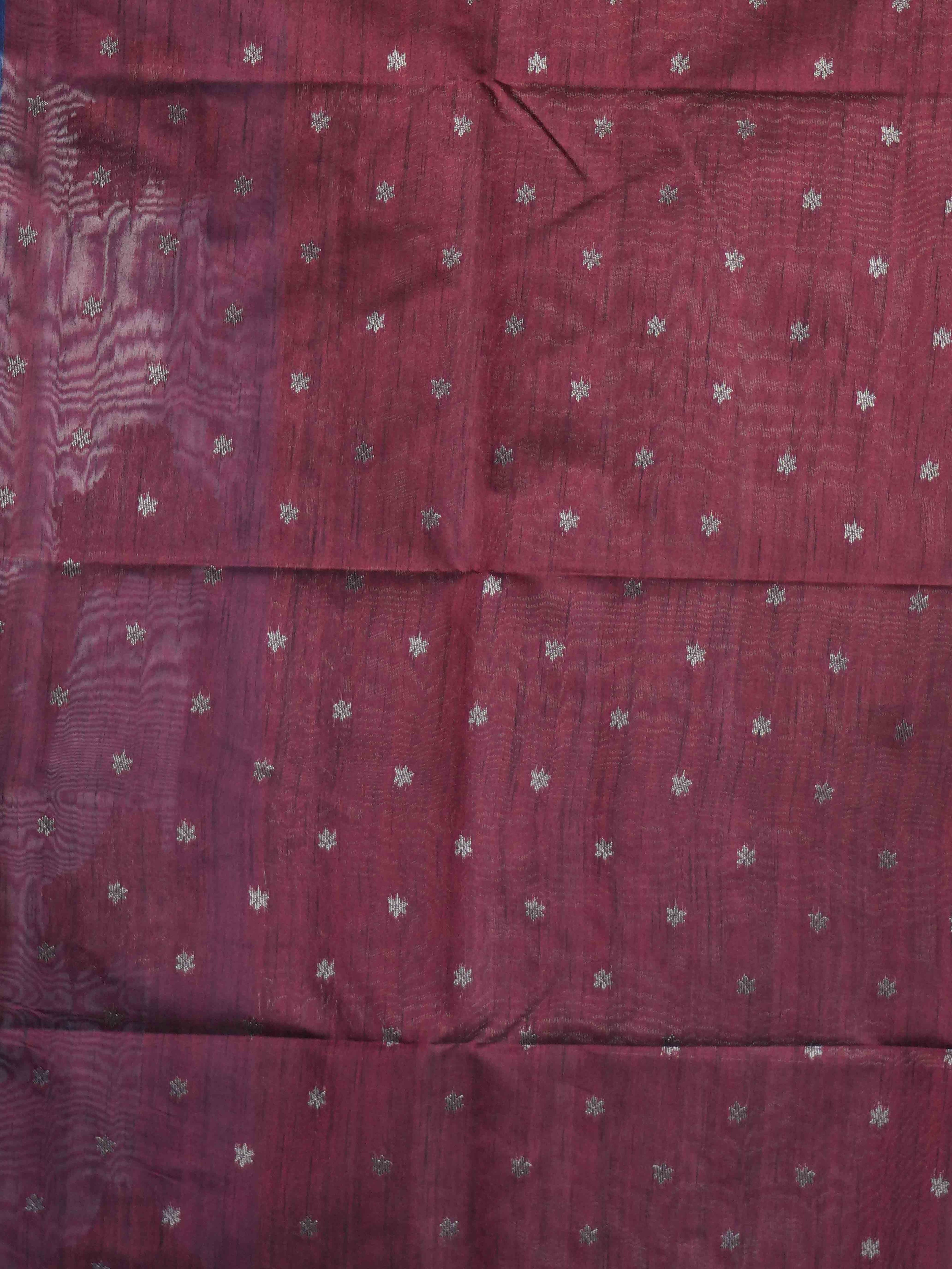 Jute Tussar Sarees Woven Elegance / SKU203 – 18