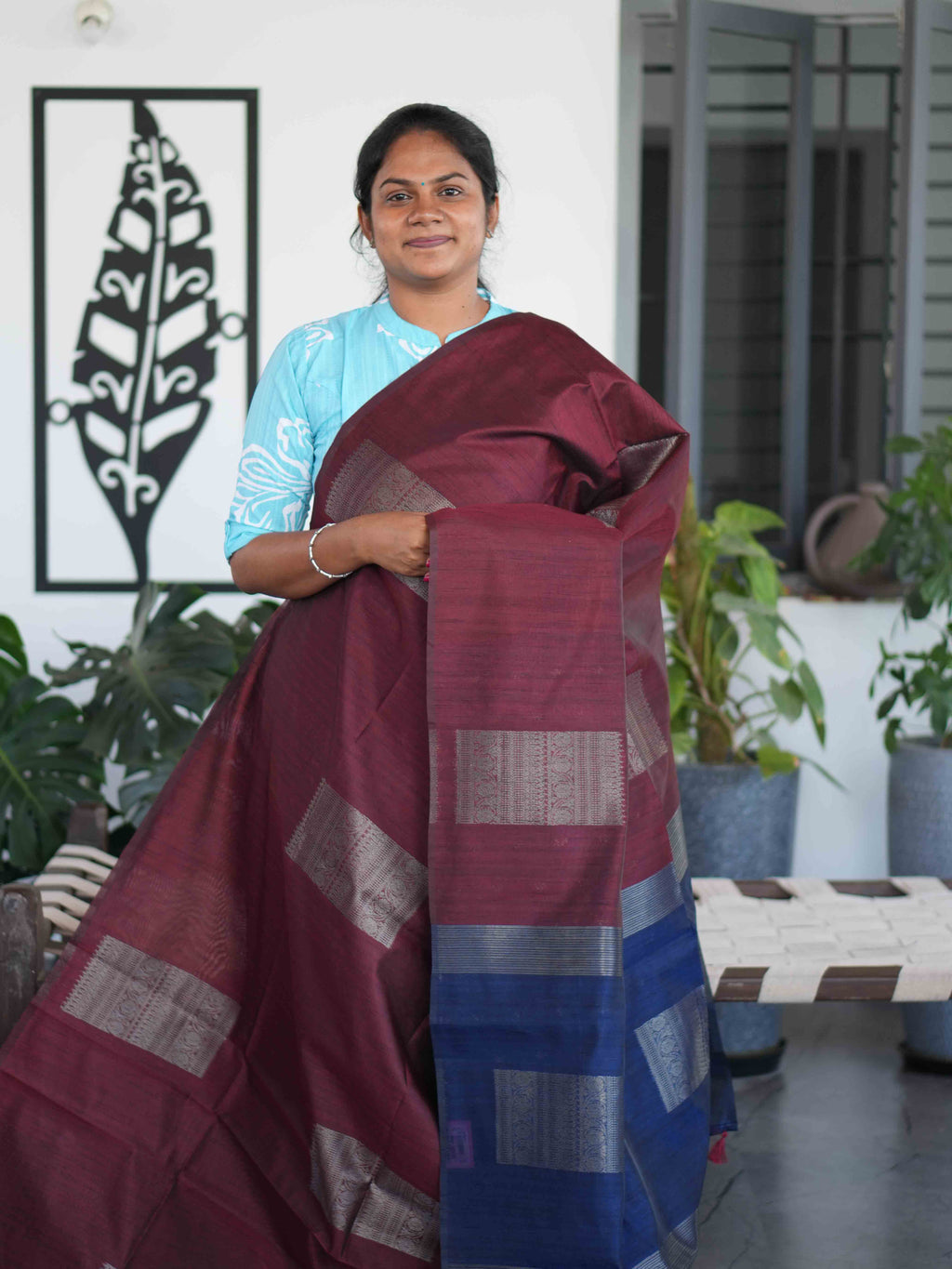 Jute Tussar Sarees Timeless Craft / SKU203 – 11