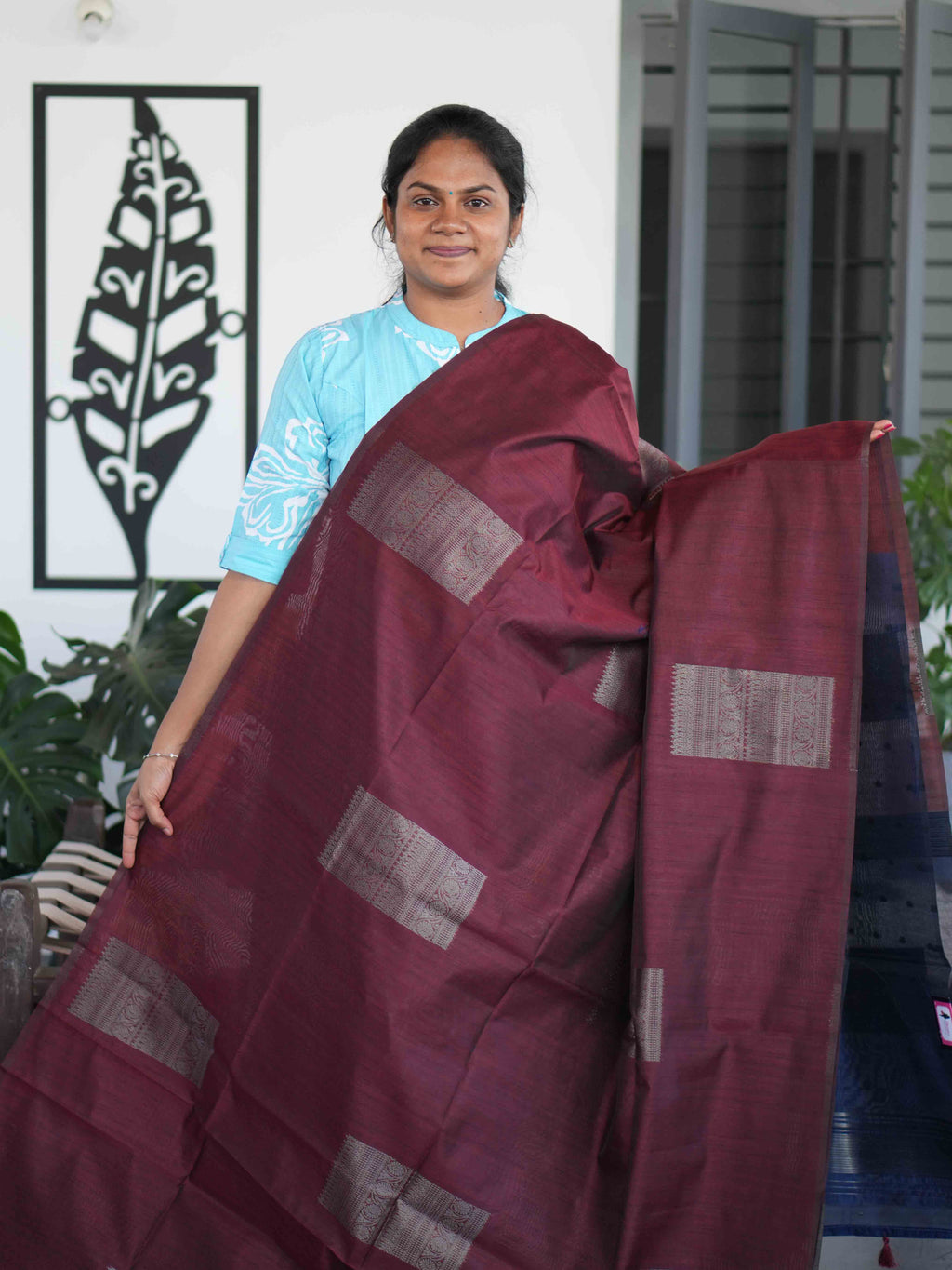 Jute Tussar Sarees Timeless Craft / SKU203 – 11