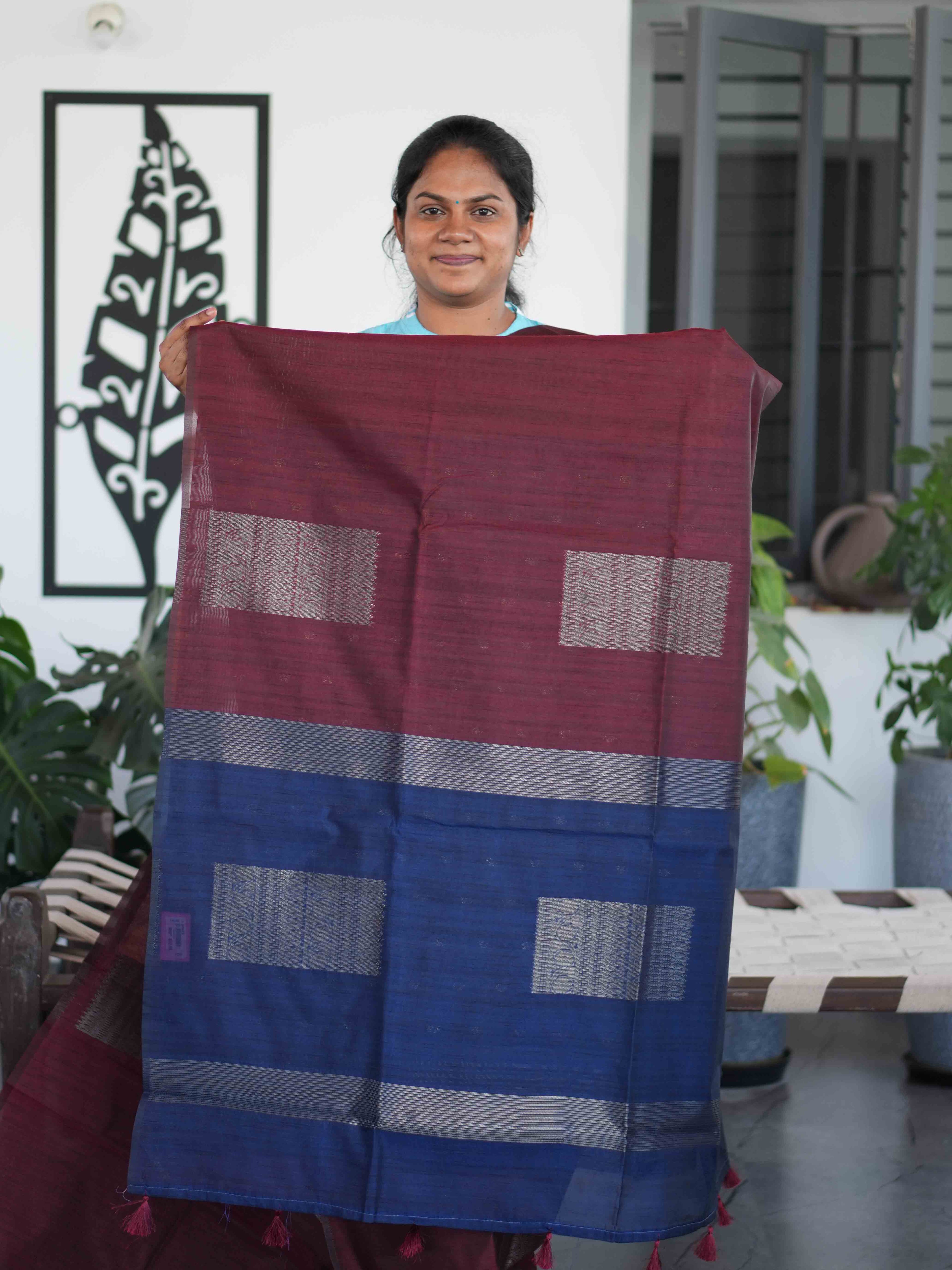 Jute Tussar Sarees Timeless Craft / SKU203 – 11