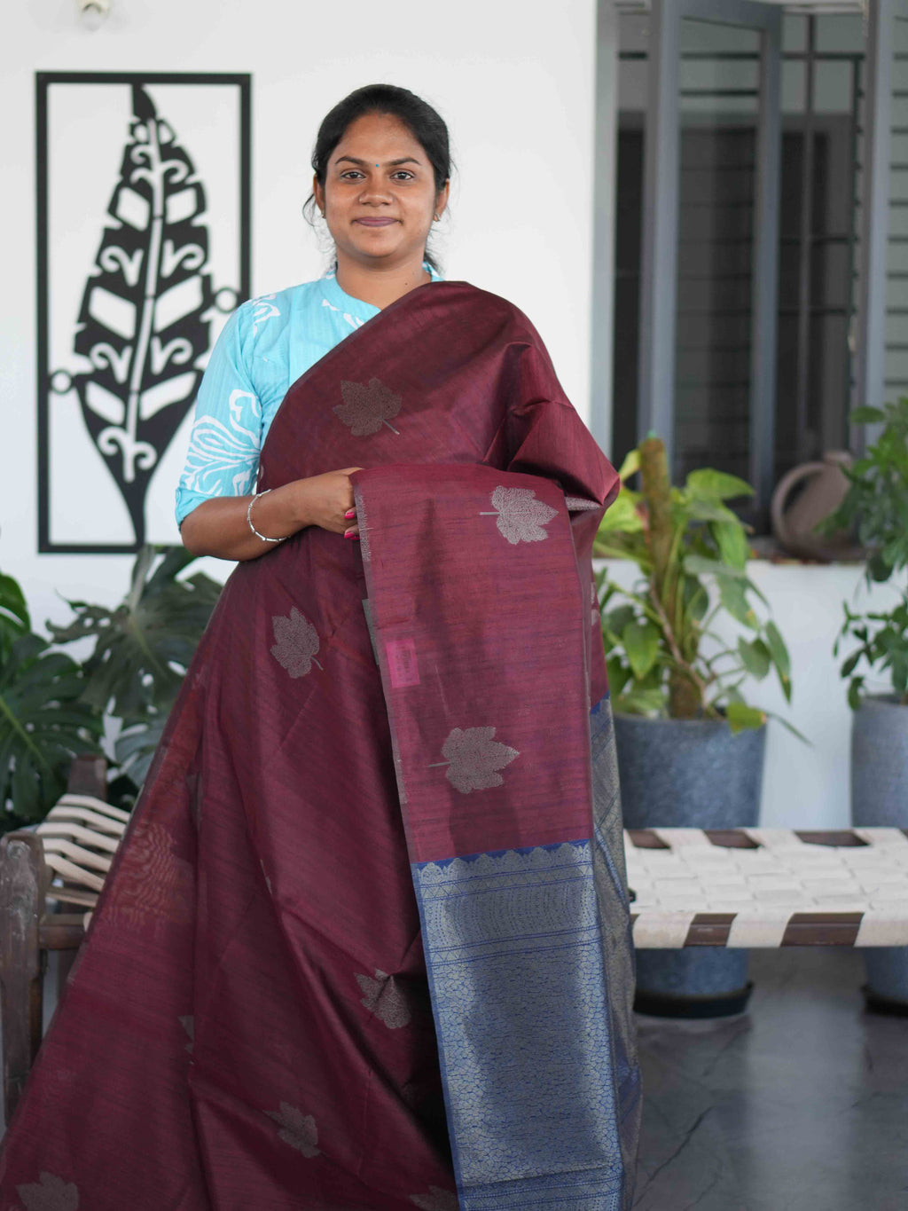 Jute Tussar Sarees Refined Heritage / SKU203 – 10