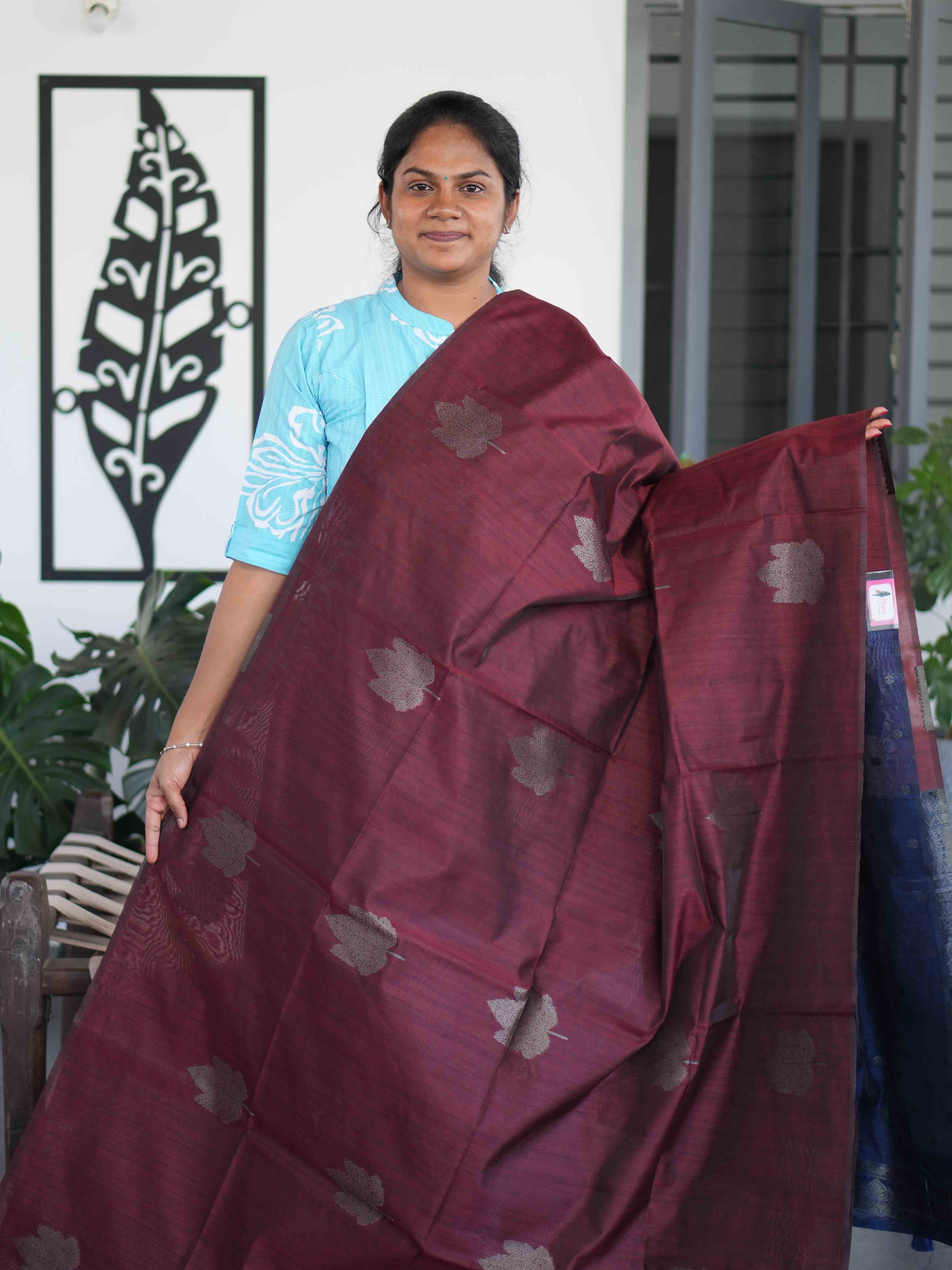 Jute Tussar Sarees Refined Heritage / SKU203 – 10
