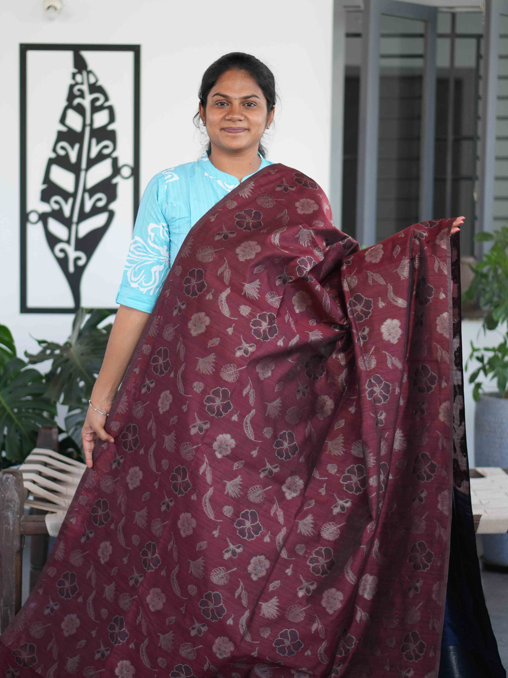 Jute Tussar Sarees Elegant Essence / SKU203 – 14