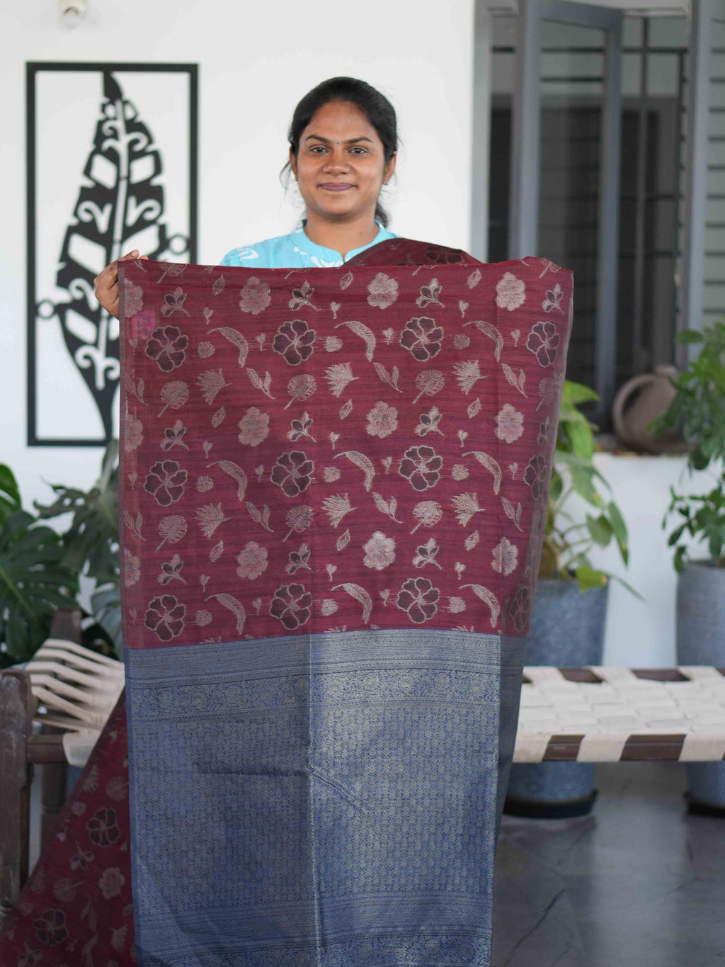 Jute Tussar Sarees Elegant Essence / SKU203 – 14