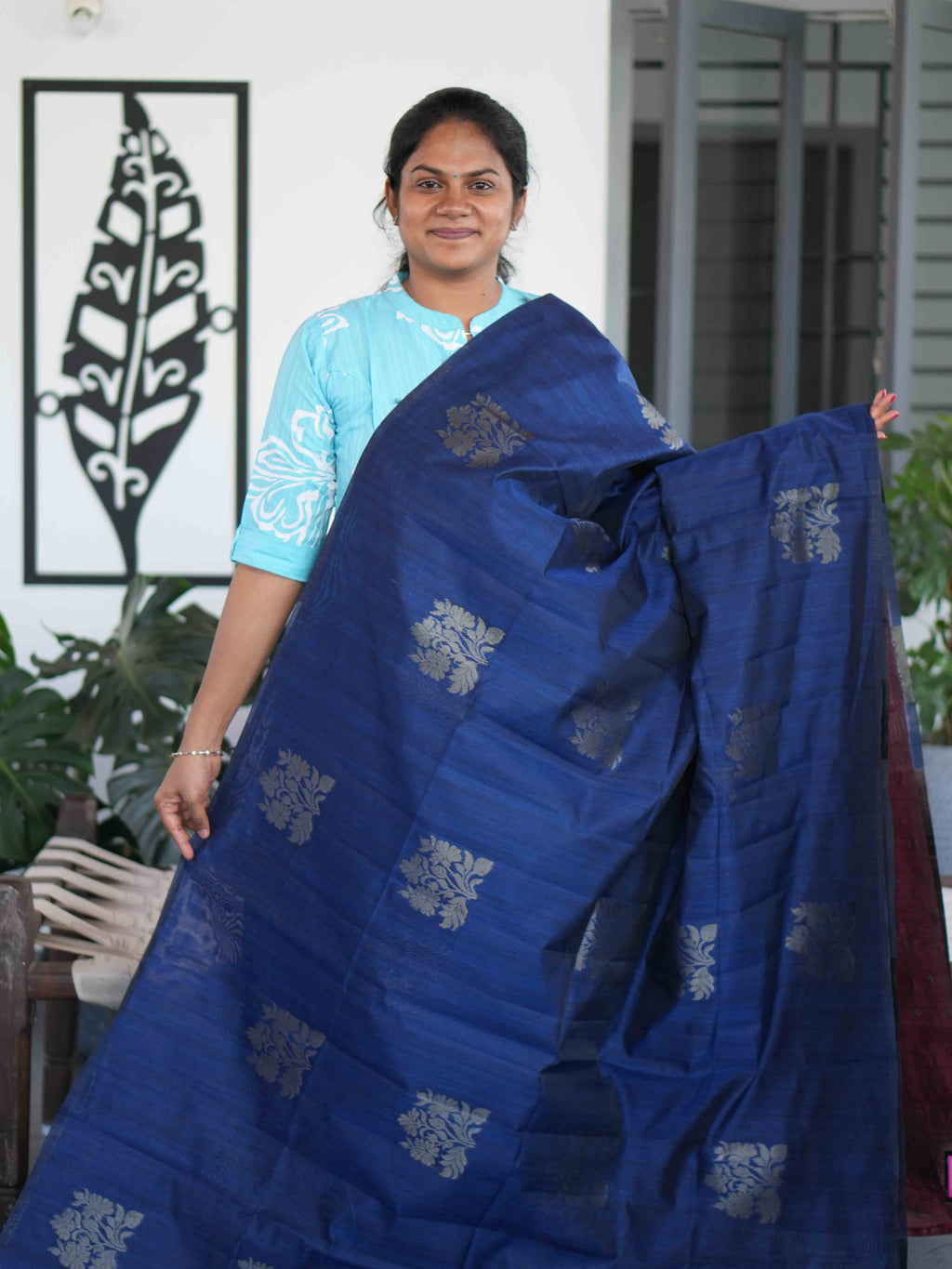 Jute Tussar Sarees Signature Weave / SKU203 – 13