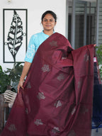 Jute Tussar Sarees Rustic Charm / SKU203 – 7