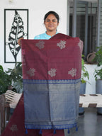 Jute Tussar Sarees Rustic Charm / SKU203 – 7