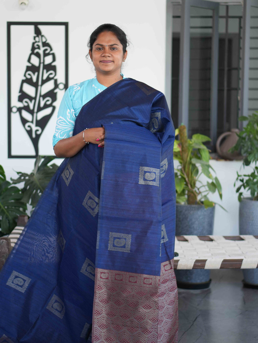 Jute Tussar Sarees Heritage Elegance / SKU203 – 8