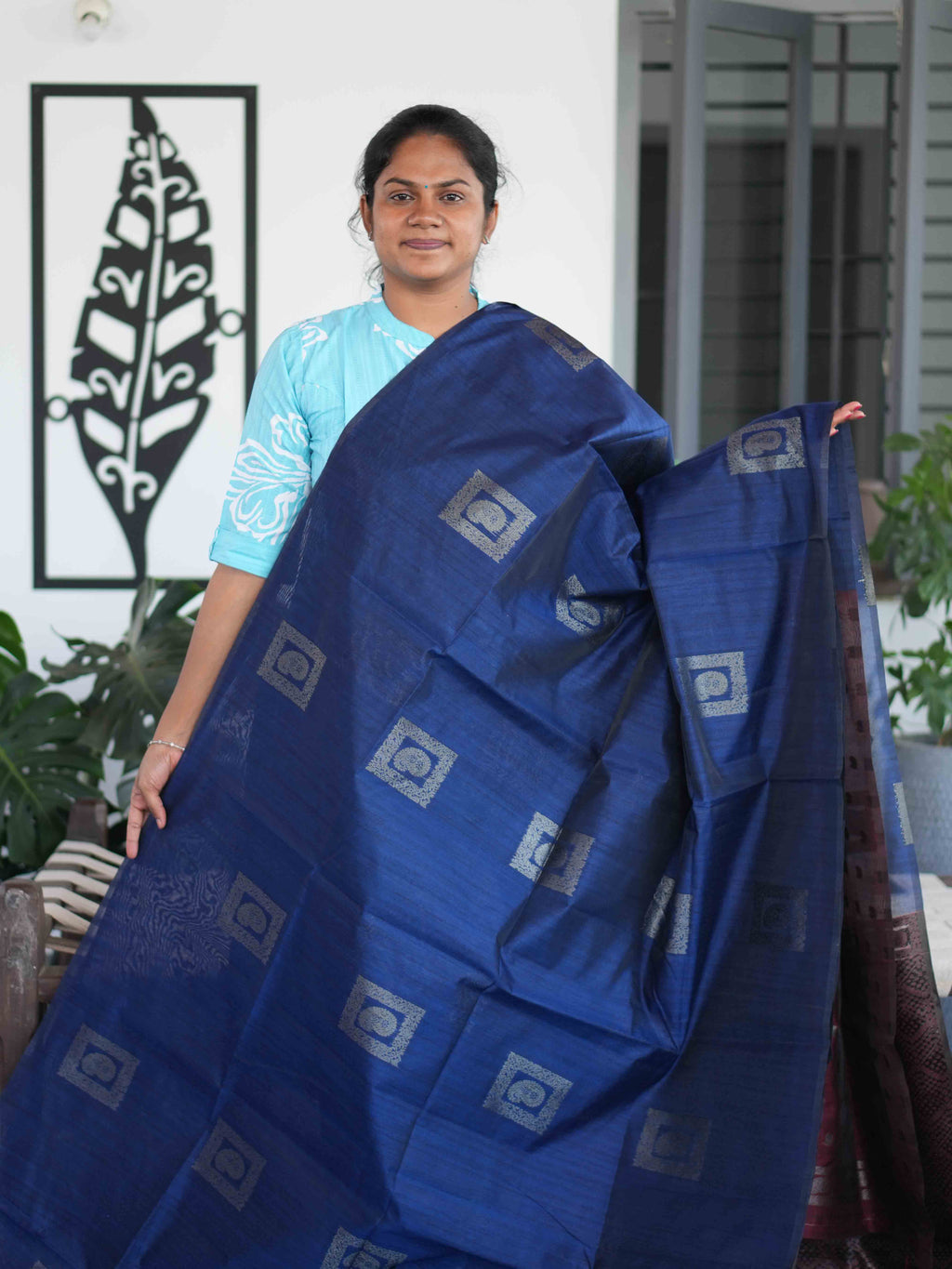 Jute Tussar Sarees Heritage Elegance / SKU203 – 8