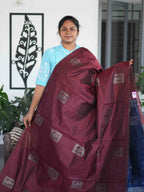 Jute Tussar Sarees Natural Weave / SKU203 – 9