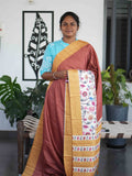 Printed Tussar Sarees Artistic Grace / SKU204 – 6