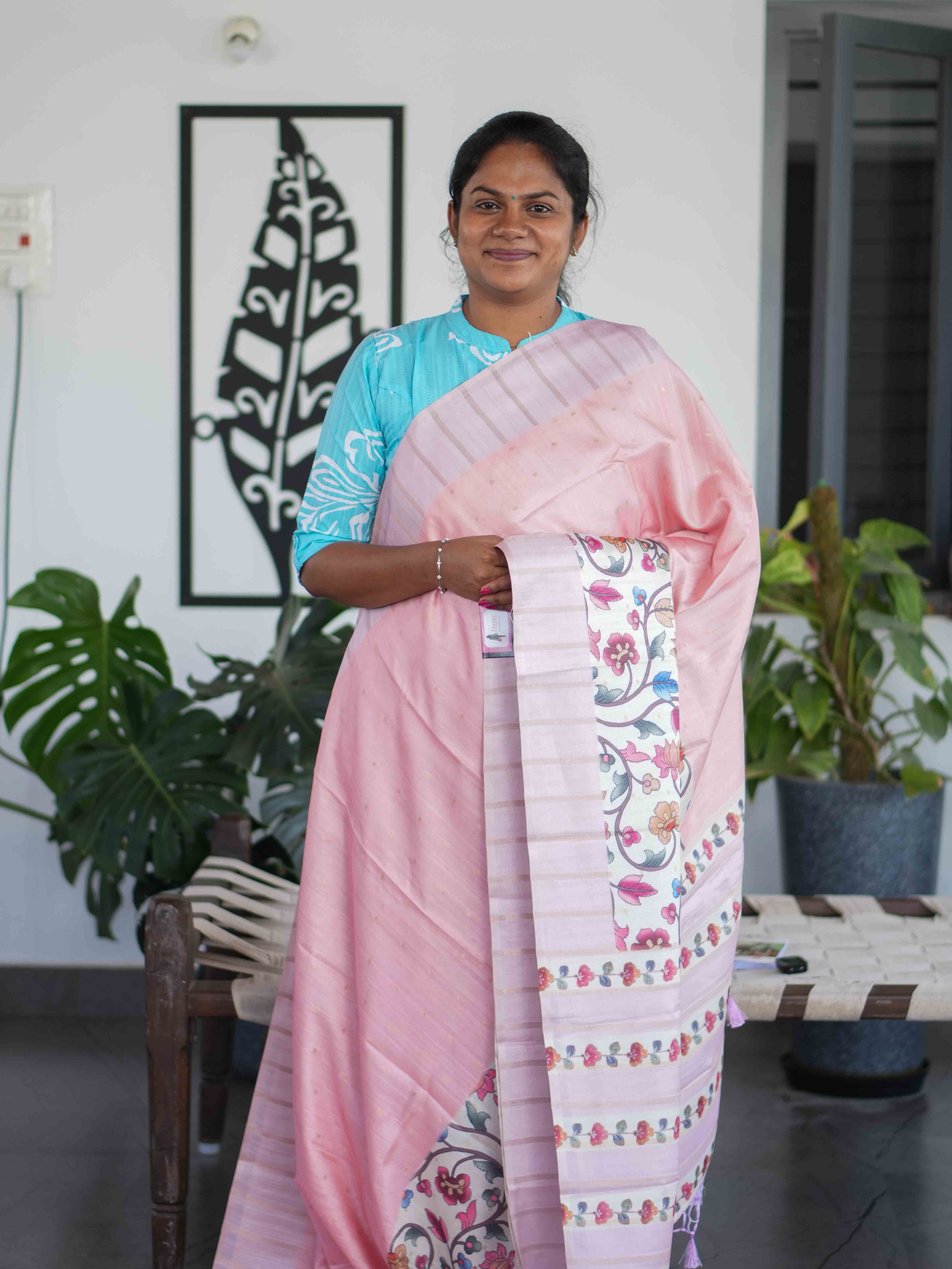 Printed Tussar Sarees Regal Impressions / SKU204 – 8