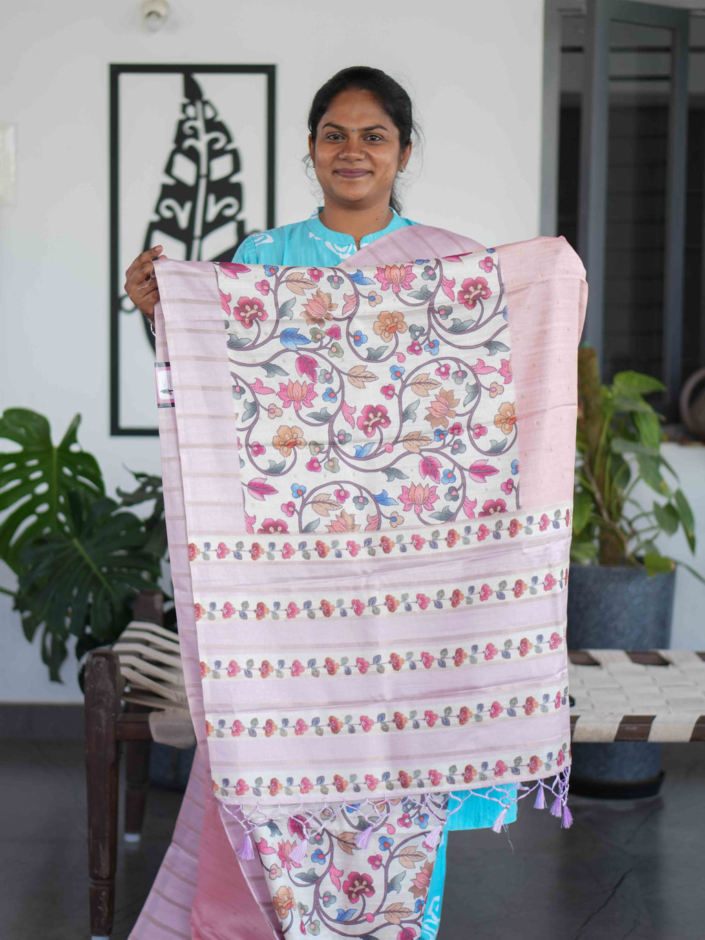 Printed Tussar Sarees Regal Impressions / SKU204 – 8
