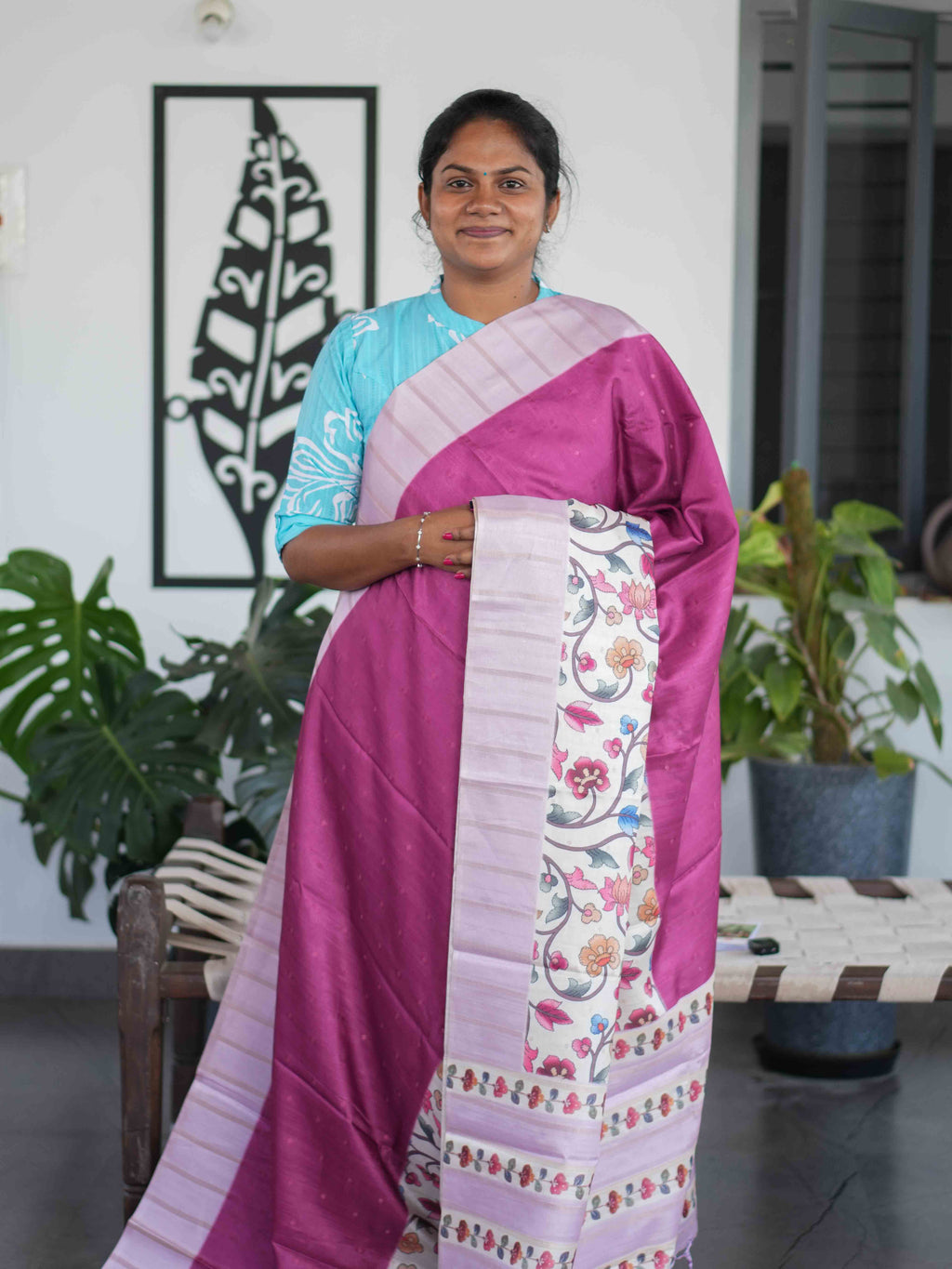 Printed Tussar Sarees Signature Motifs / SKU204 – 10