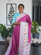 Printed Tussar Sarees Signature Motifs / SKU204 – 10